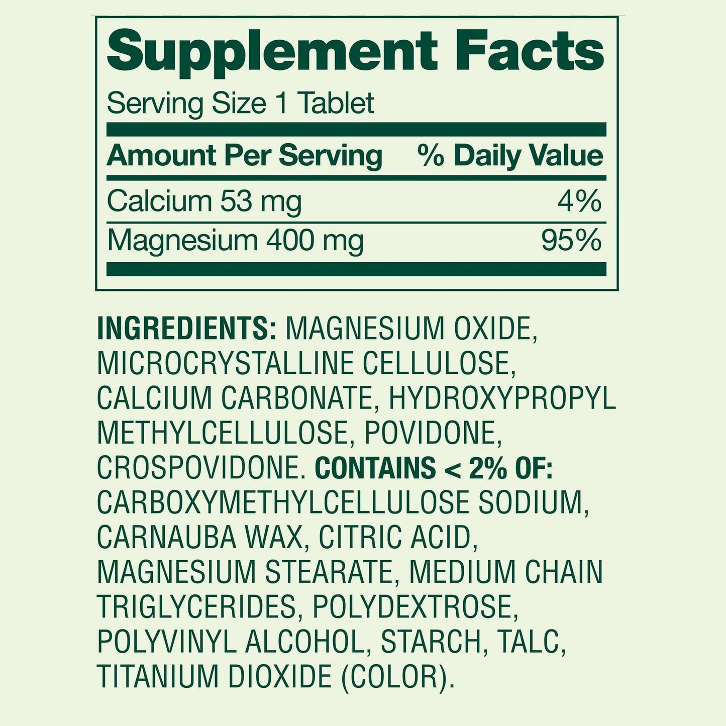 BASKETGOODS Spring Valley Magnesium 400 mg Bone & Muscle Health Tablets, Dietary Supplement, 250 Tablets