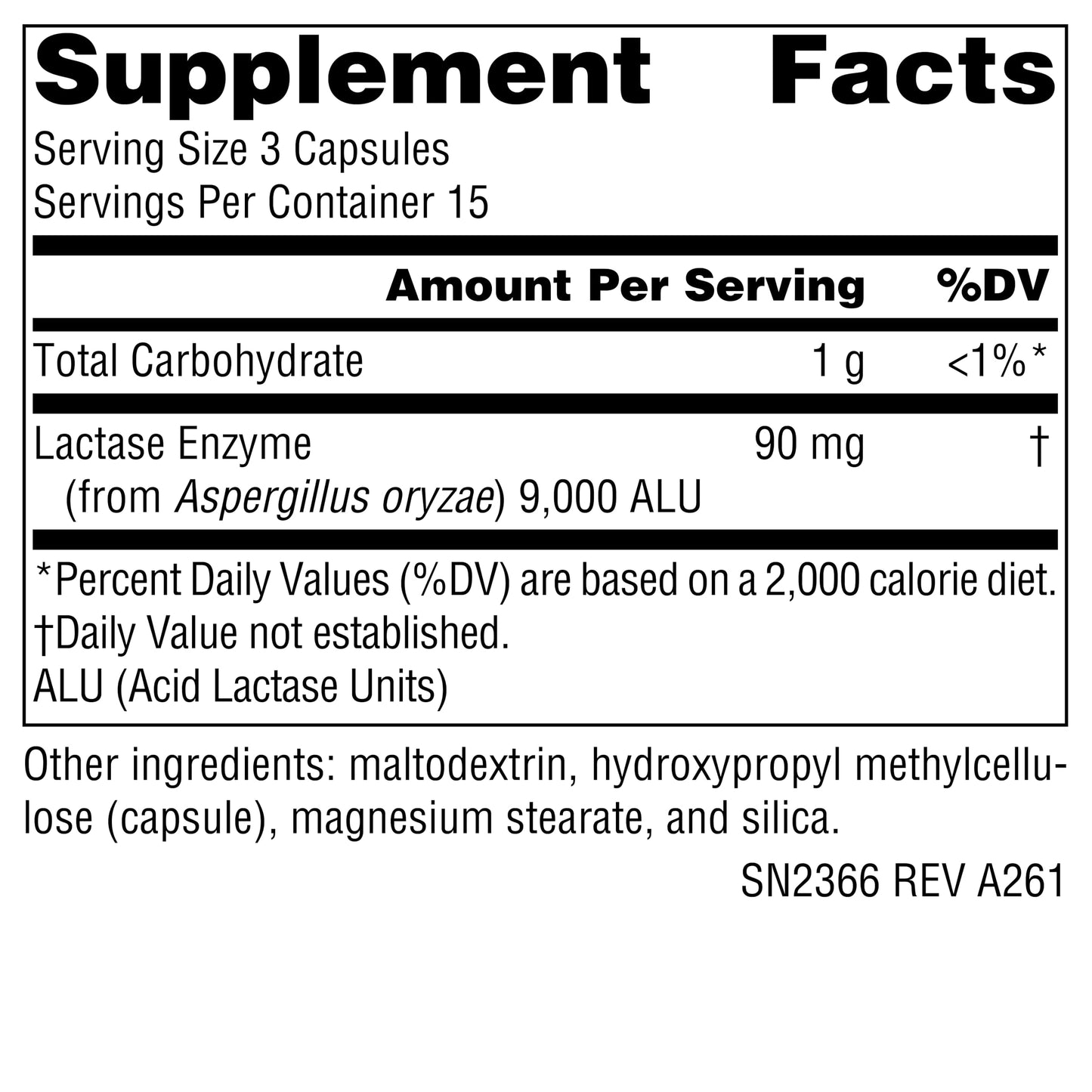 Source Naturals Lactase Digest for Lactose Intolerance Capsule, 45 Count