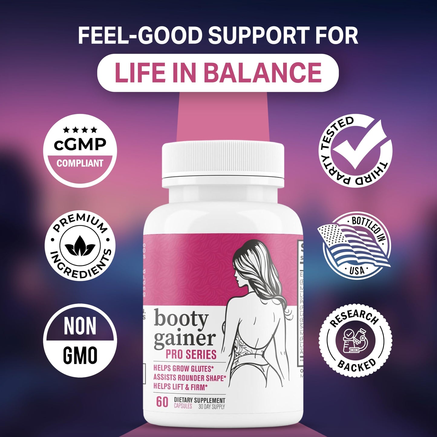 EPN Supplements Booty Gainer Pro Series Capsule 1 Count