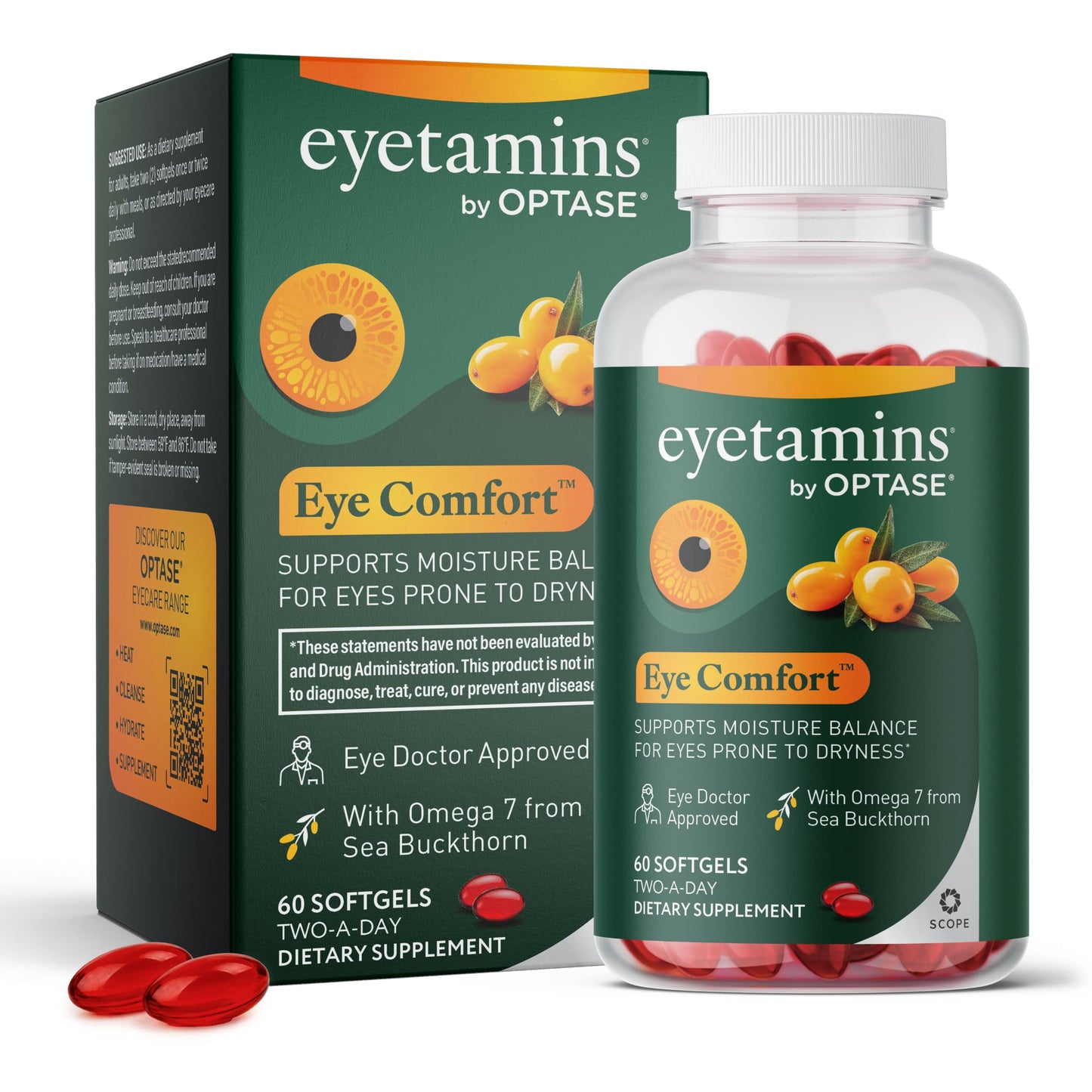 eyetamins Eye Comfort Softgels 60