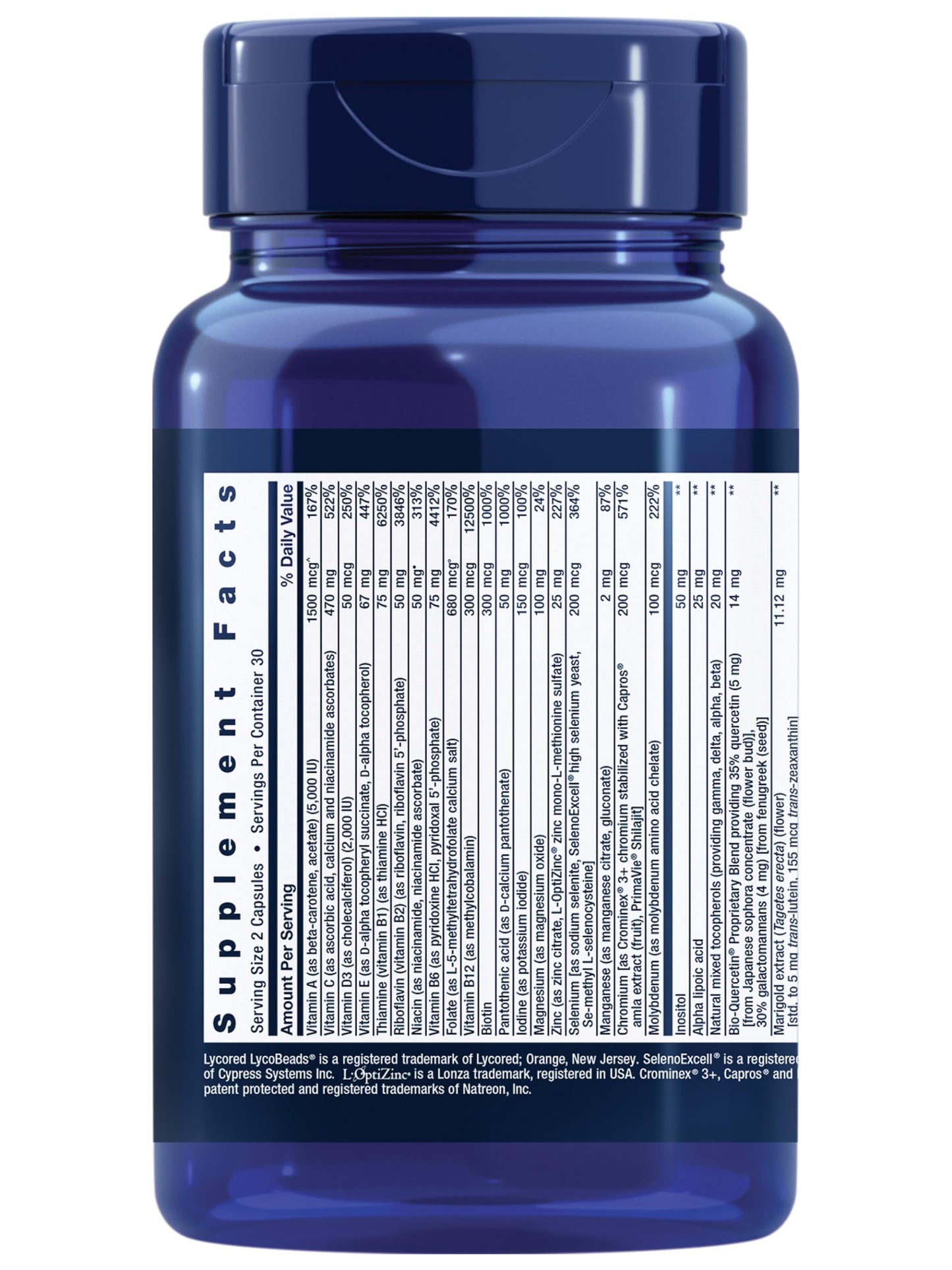Life Extension Two-Per-Day Multivitamin Capsules, 60 Count