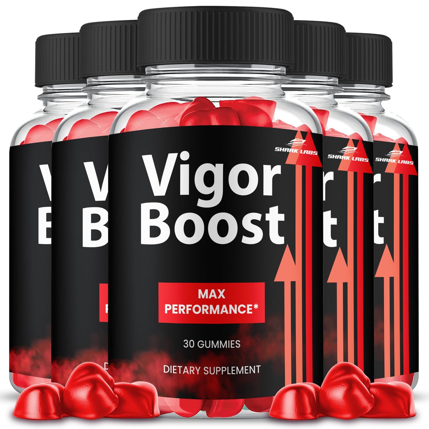 Shark Labs VigorBoost Gummies 30 Gummies