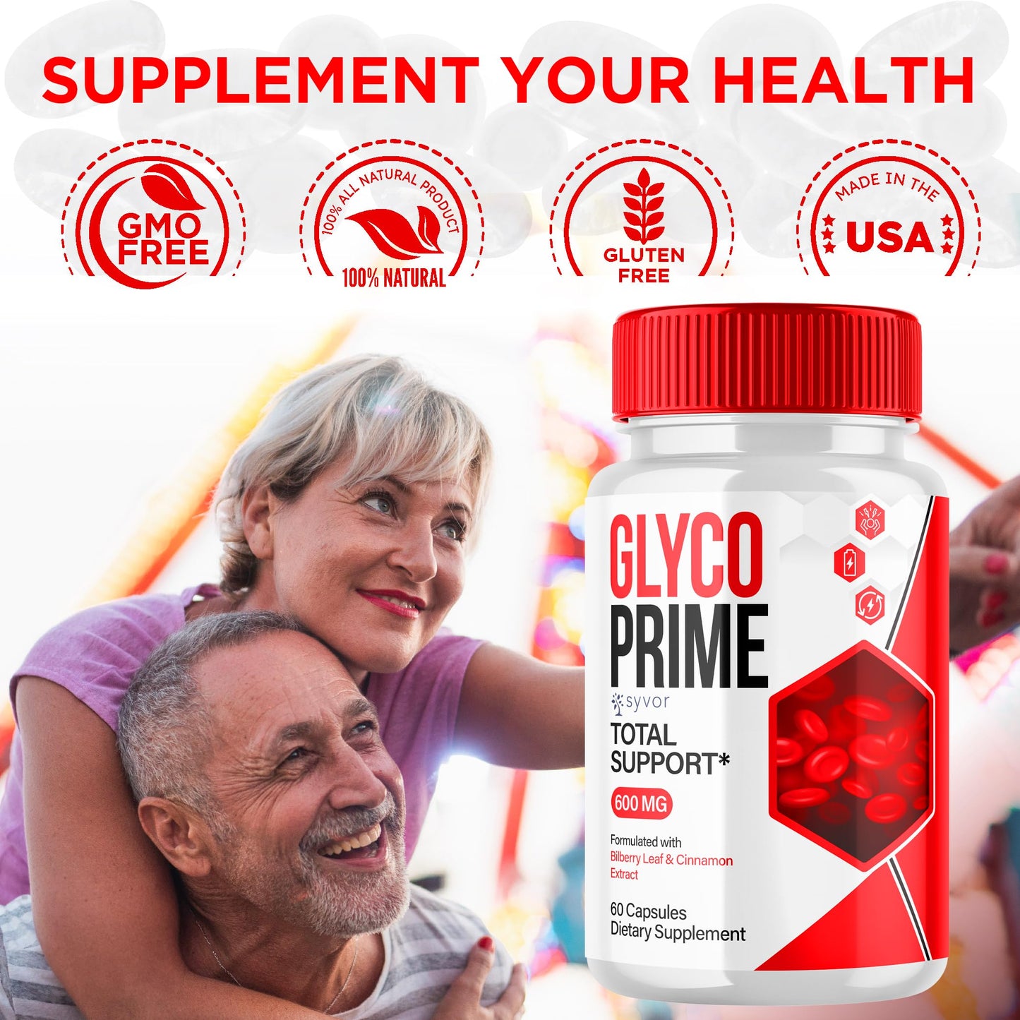Syvor Glyco Prime Capsules, 60 Count