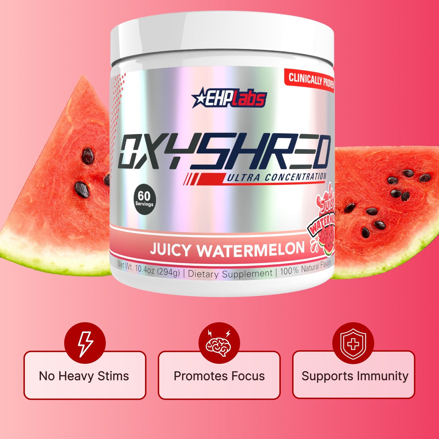 EHP LABS OxyShred Pre Workout Powder 10.4 Ounce
