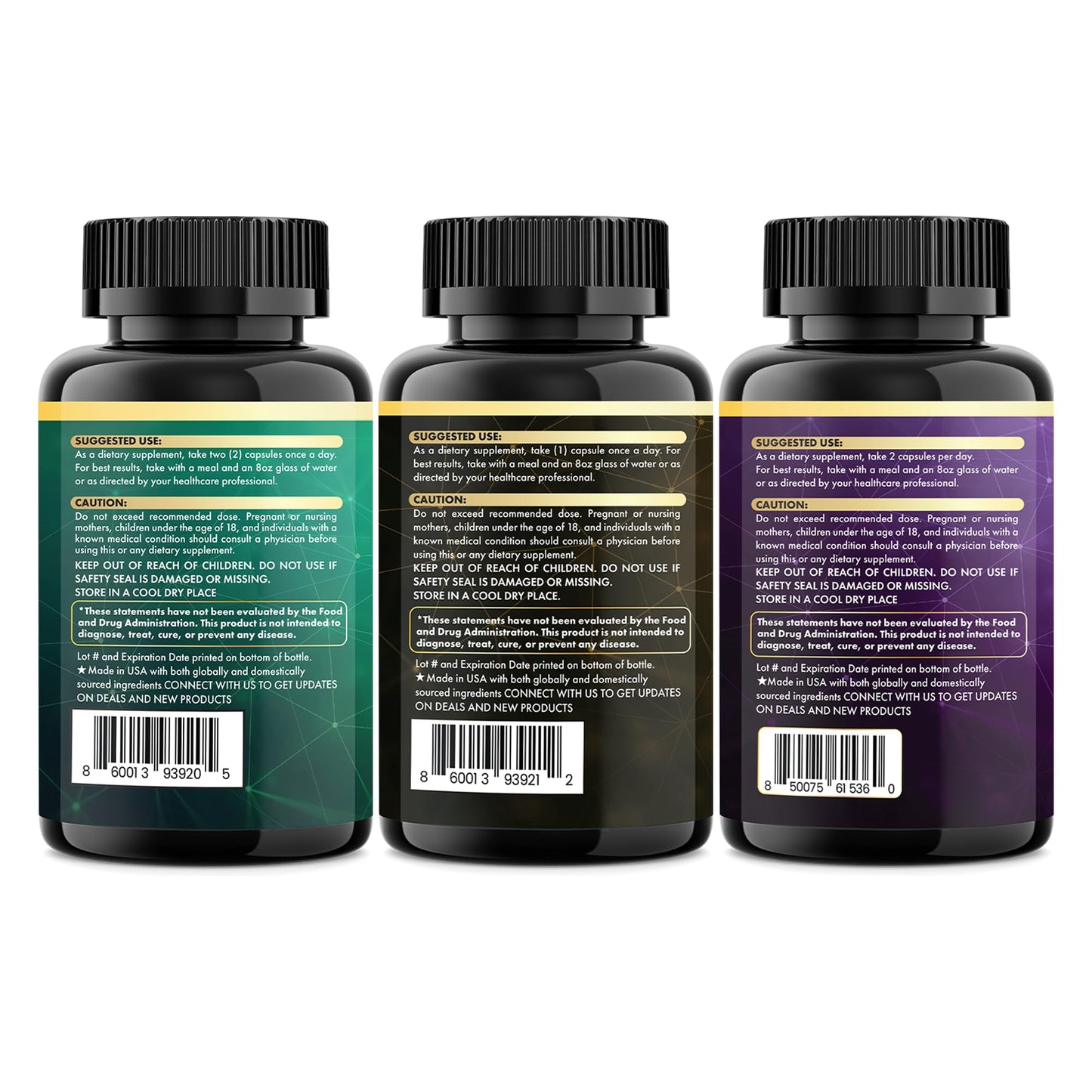 Parrox Advanced Wellness Trio Capsules 180