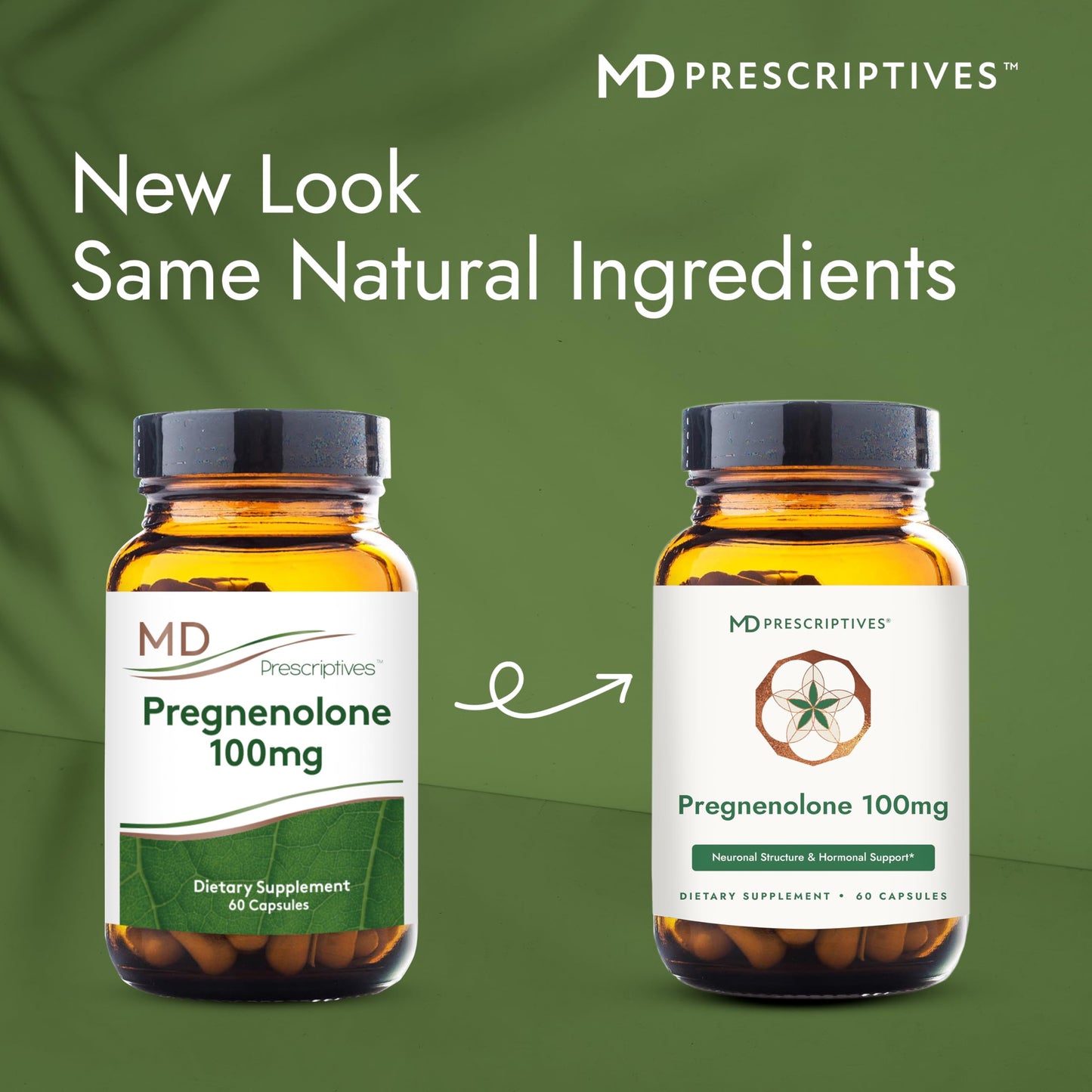 MD Prescriptives Pregnenolone 100mg Capsules, 60 Count