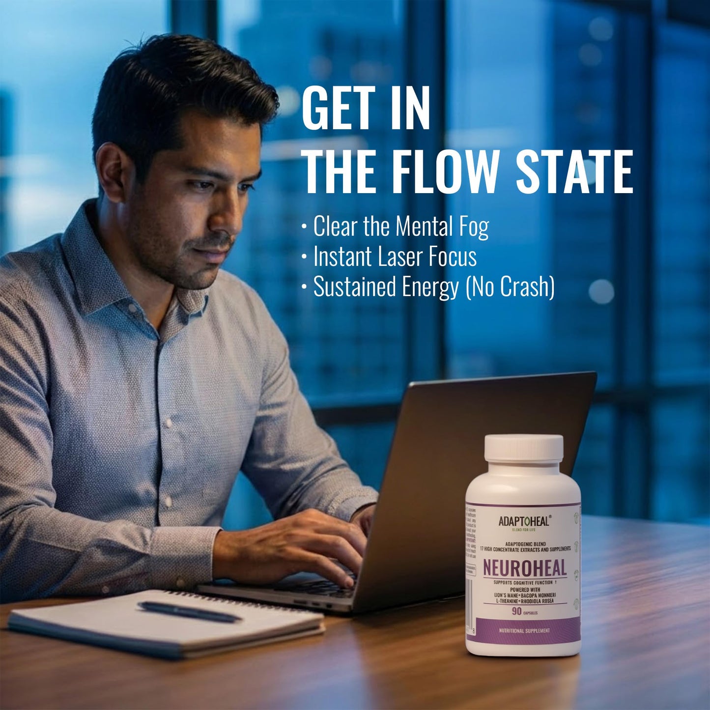 ADAPTOHEAL NeuroHeal 90 Capsules