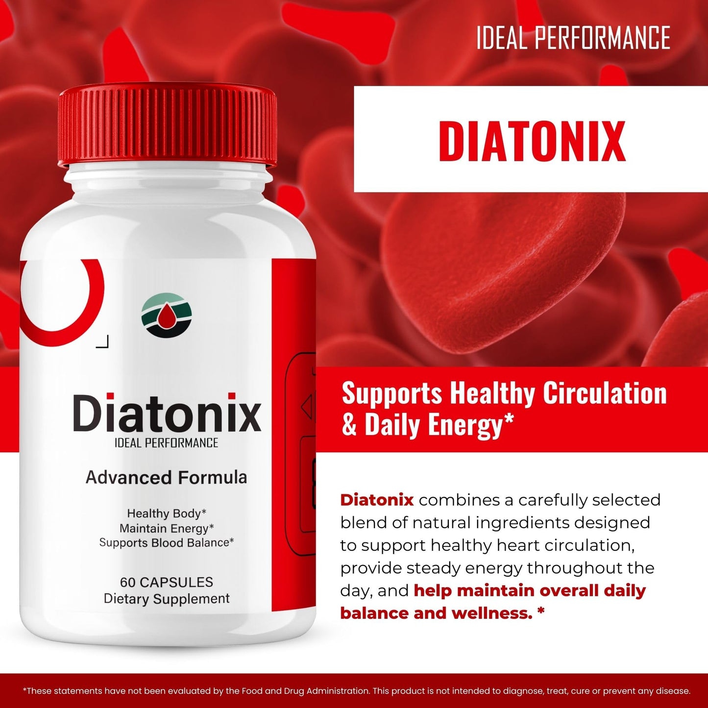 IDEAL PERFORMANCE Diatonix Capsules, 120 Capsules