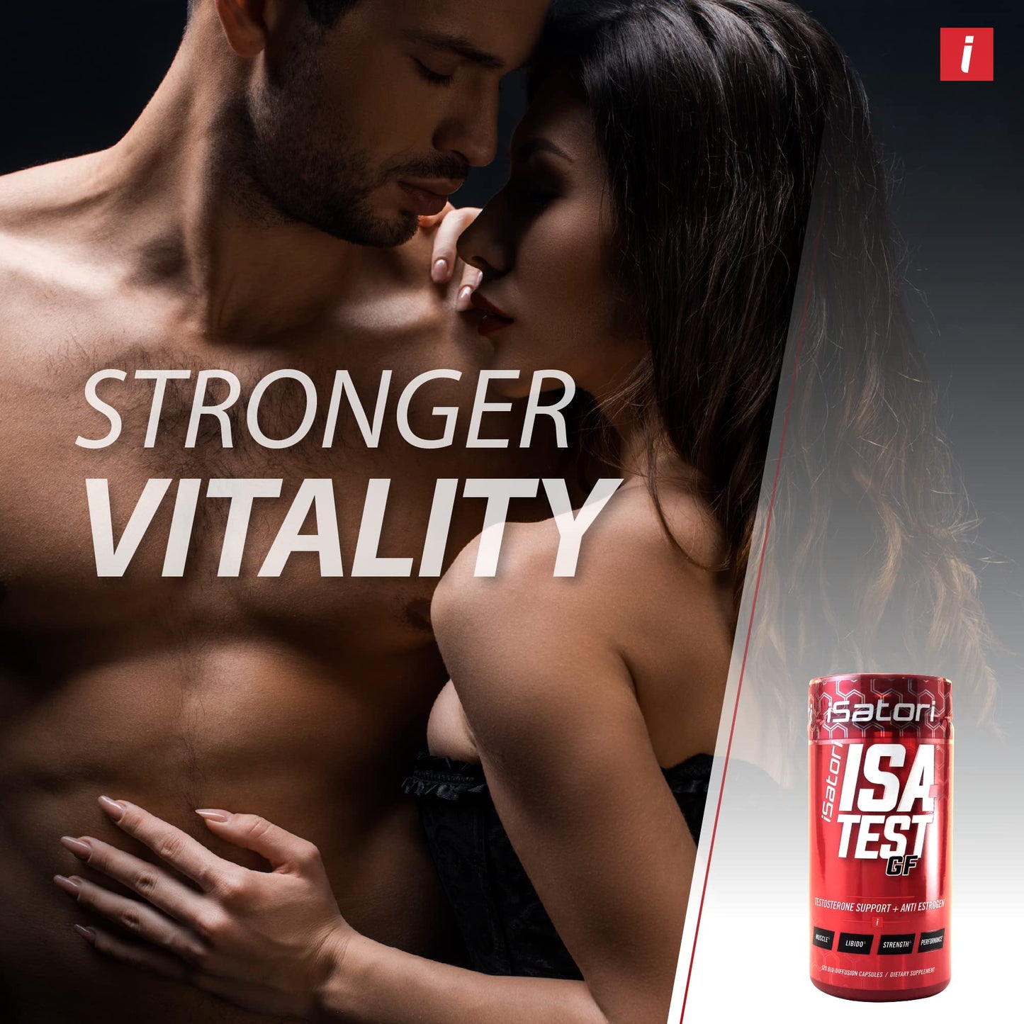 iSatori ISA-Test GF High Performance Capsules, 120