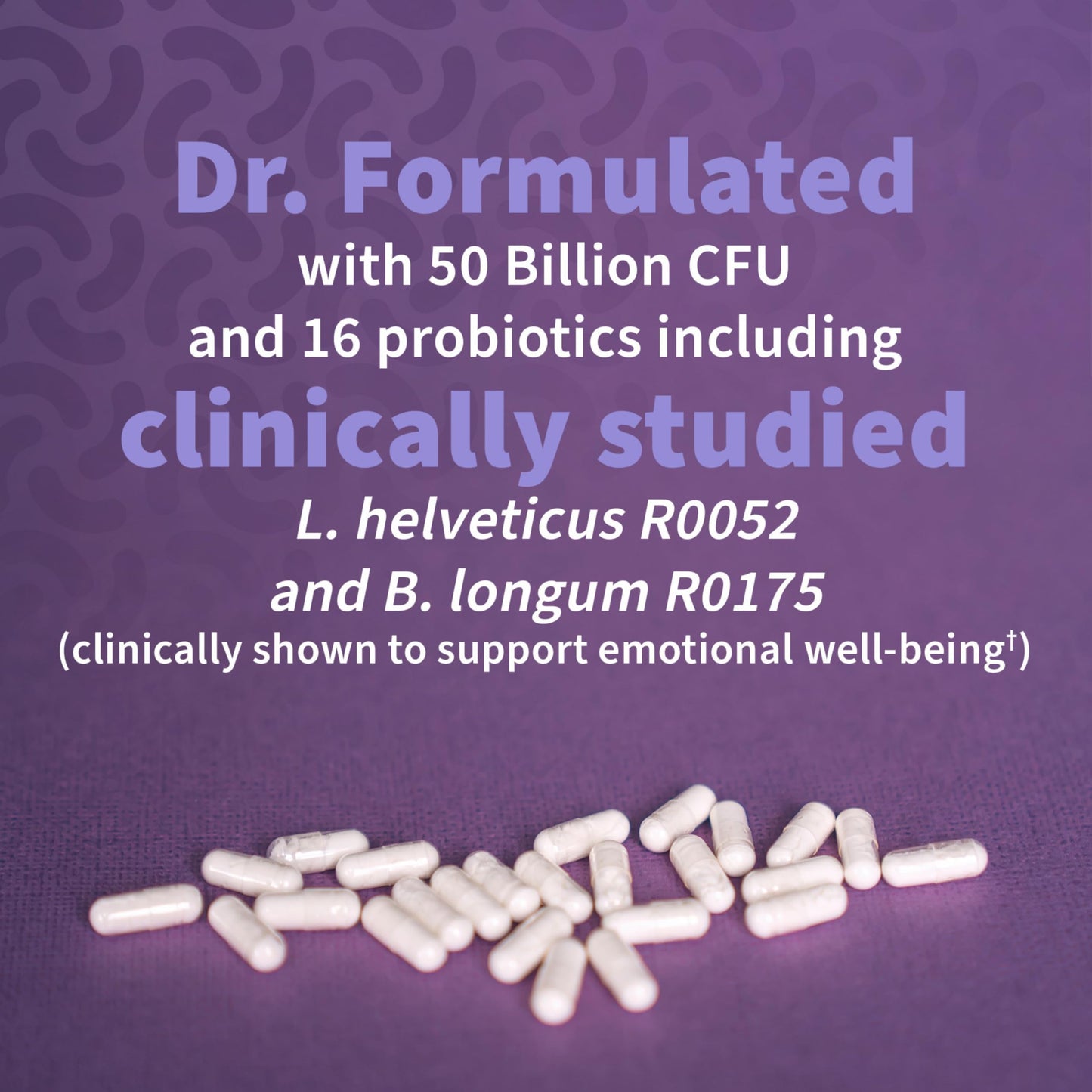 Garden of Life Dr. Formulated Probiotics Mood+ Capsules, 60 Count