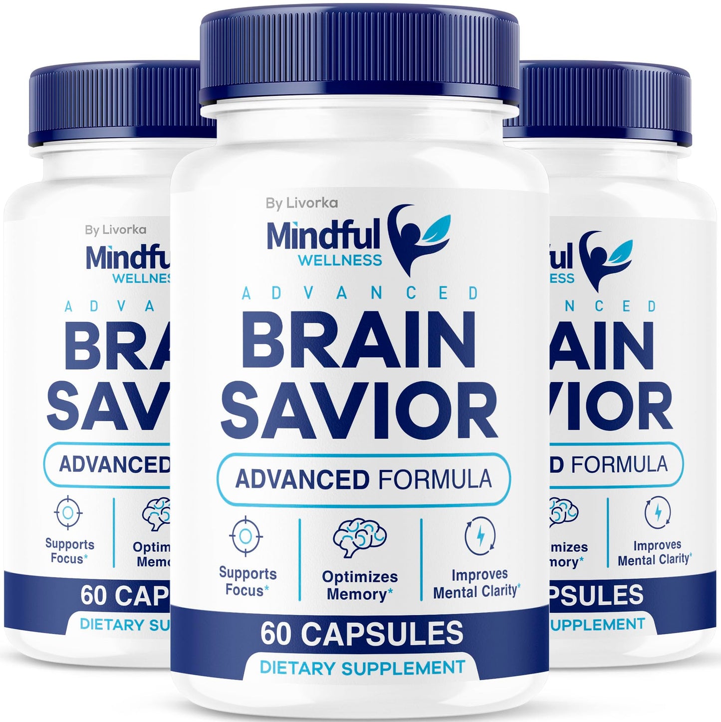 Pharmagetics Mindful Wellness Advanced Brain Savior, 180 Capsules