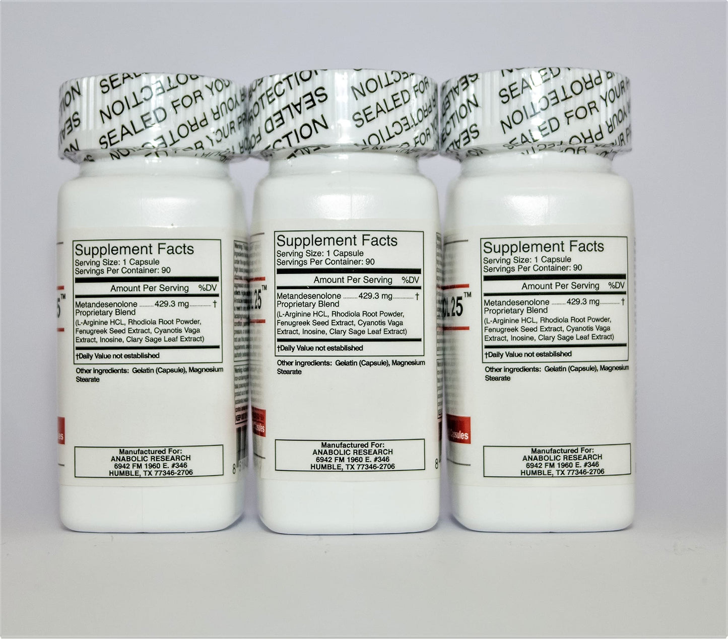 Anabolic Research D-Drodiol 25 Capsules 270 Capsules