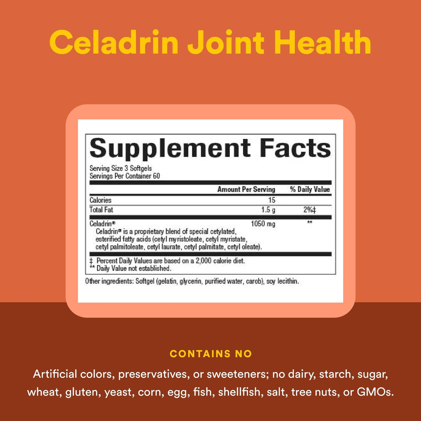 Natural Factors Celadrin Joint Health Softgels 180