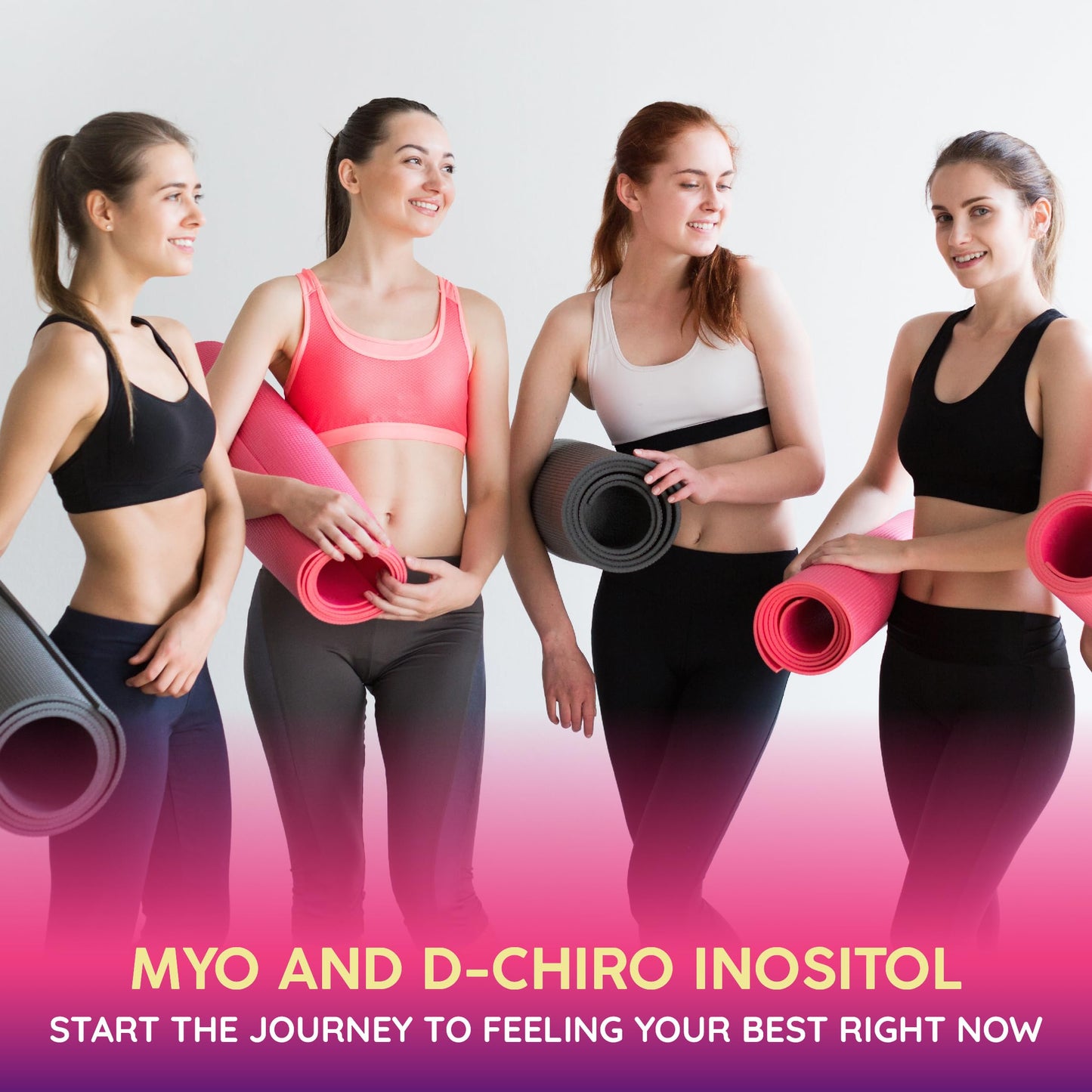 Organic Cadane Myo & D-Chiro Inositol Supplement Capsules 90 Capsules