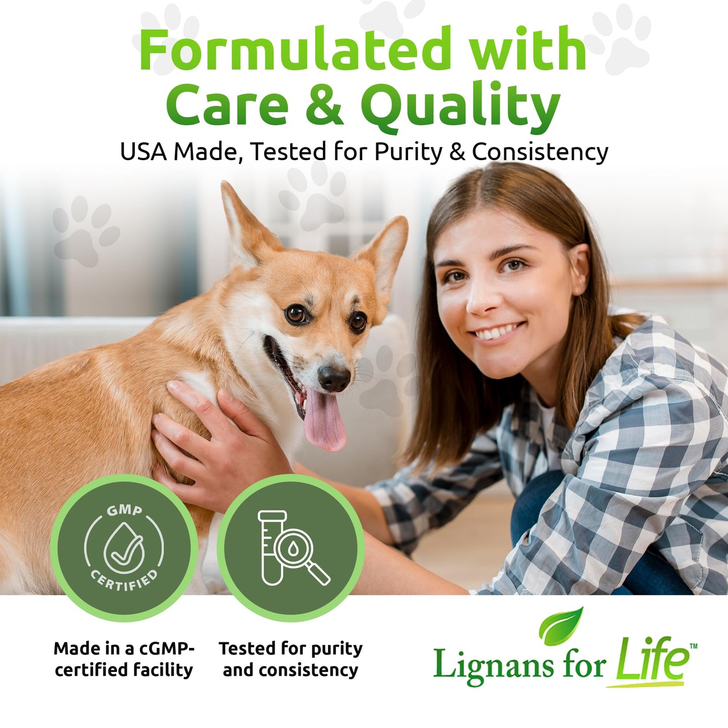 Lignans For Life Flaxseed and SDG Capsule 1 Pack