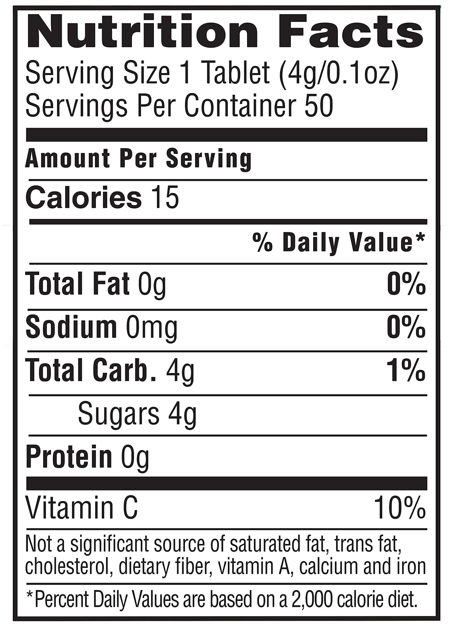 ReliOn Glucose Tablets 50 Count
