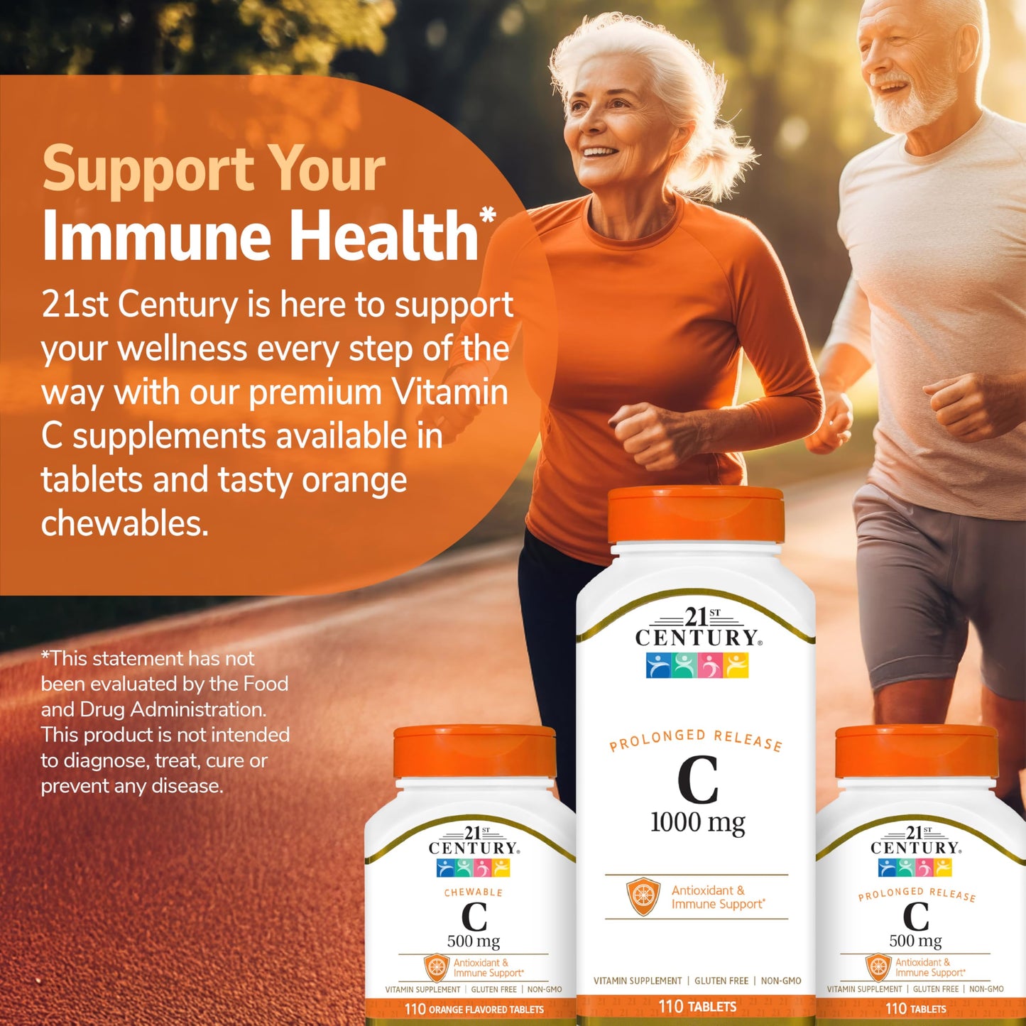 21st Century Vitamin C 1000mg Prolonged Release Tablet, 110 Count