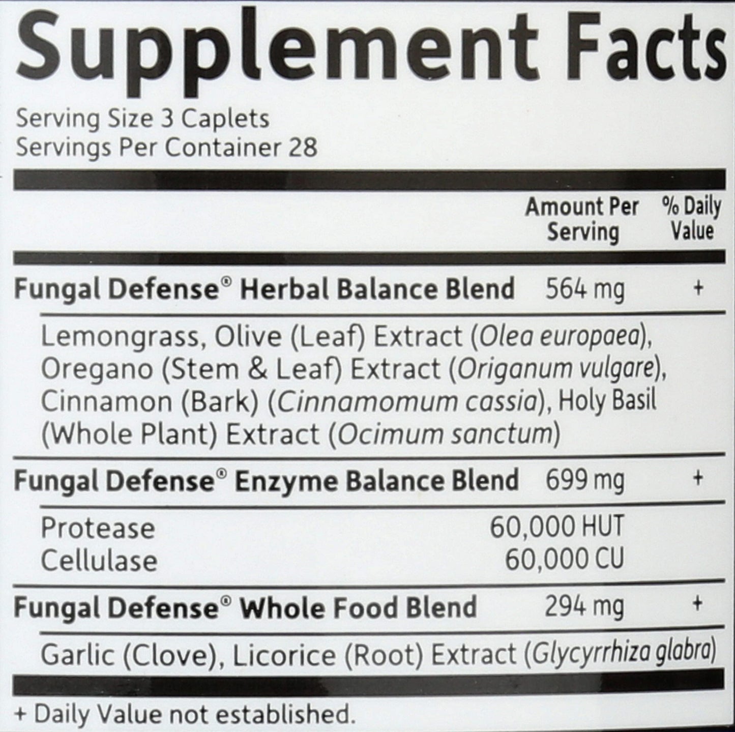 Garden of Life Fungal Defense Capsule, 84 Count