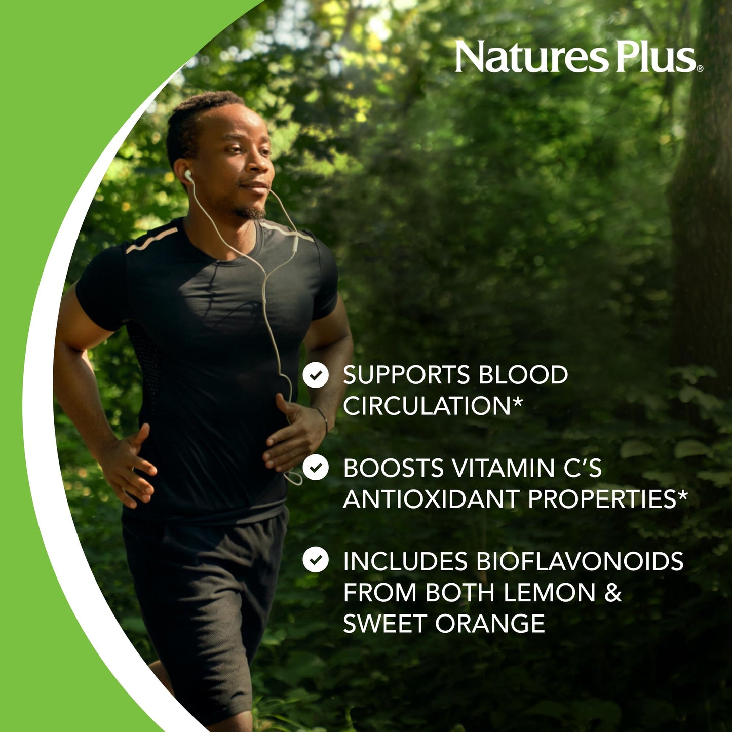 NaturesPlus Biorutin 1000 mg Tablets, 60 Tablets