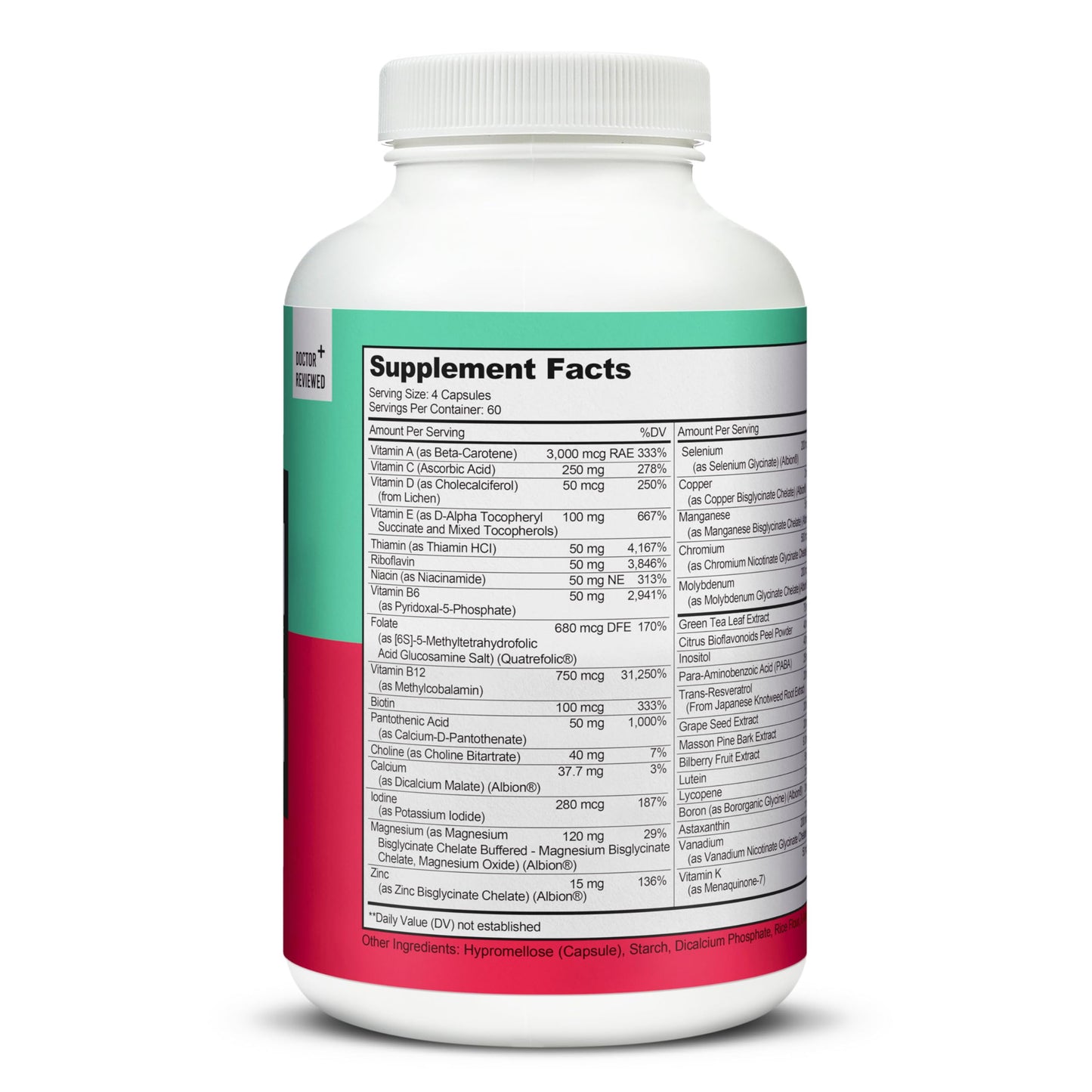 LIVELY VITAMIN CO Multivitamin Capsule 240 Count