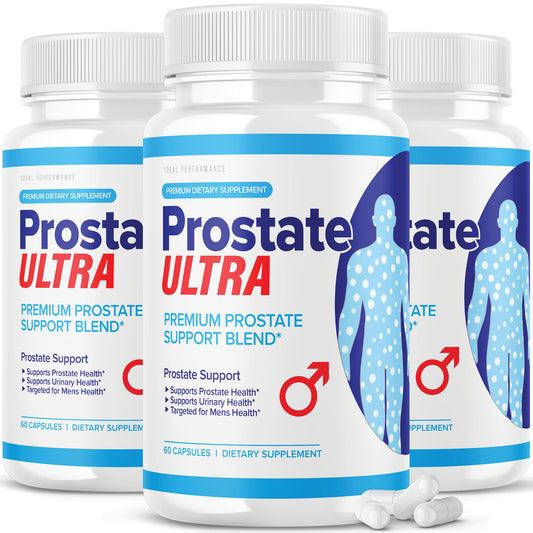 IDEAL PERFORMANCE Prostate Ultra Supplements for Men Prostate Health Formula Capsules 180