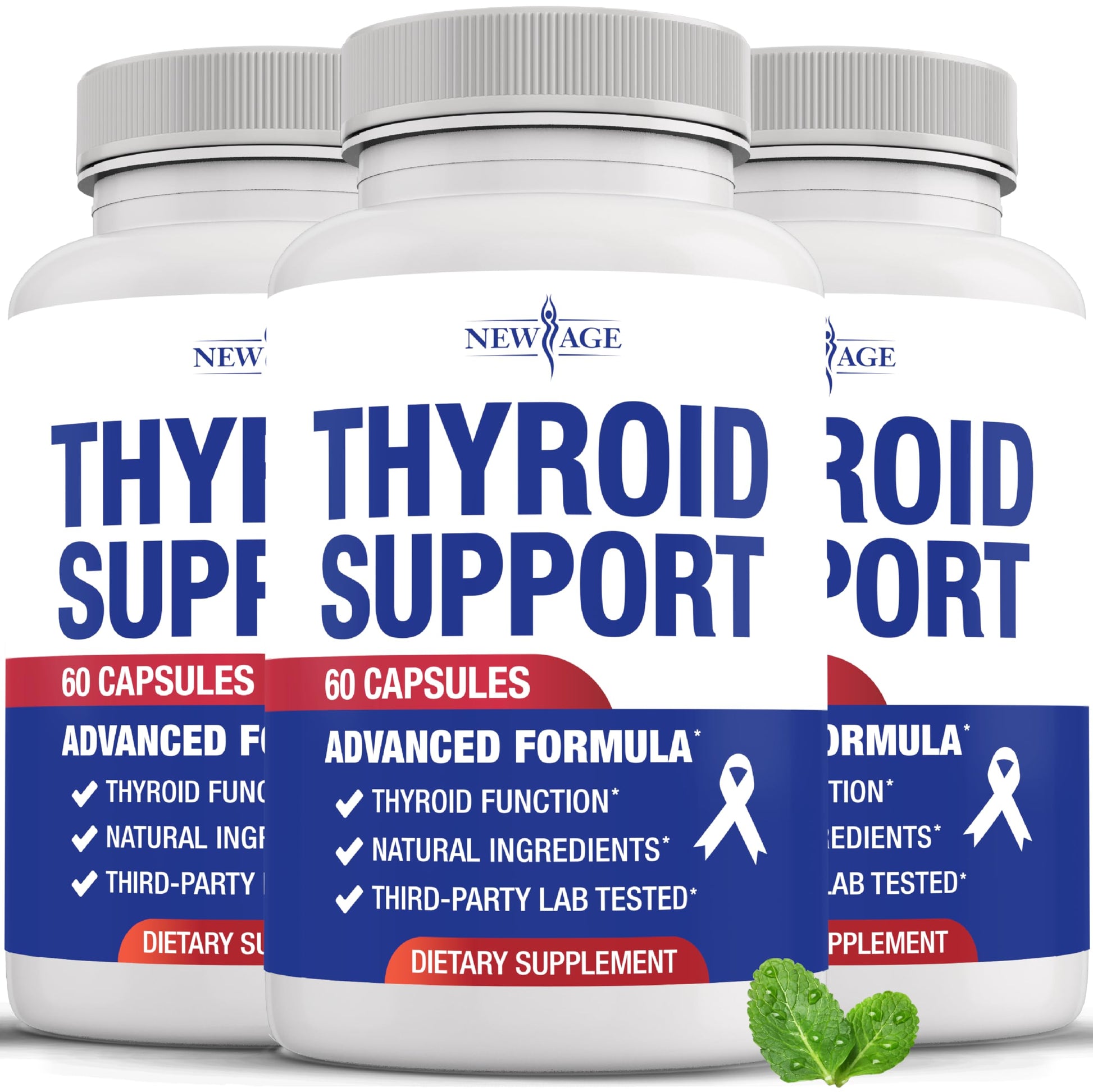 NEW AGE Thyroid Support Supplement Capsule 180 Capsules