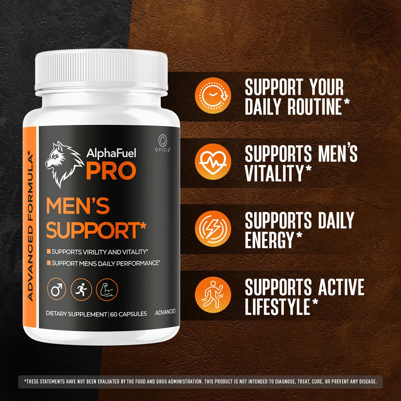 OVICIA AlphaFuel Pro Capsules, 120 Capsules