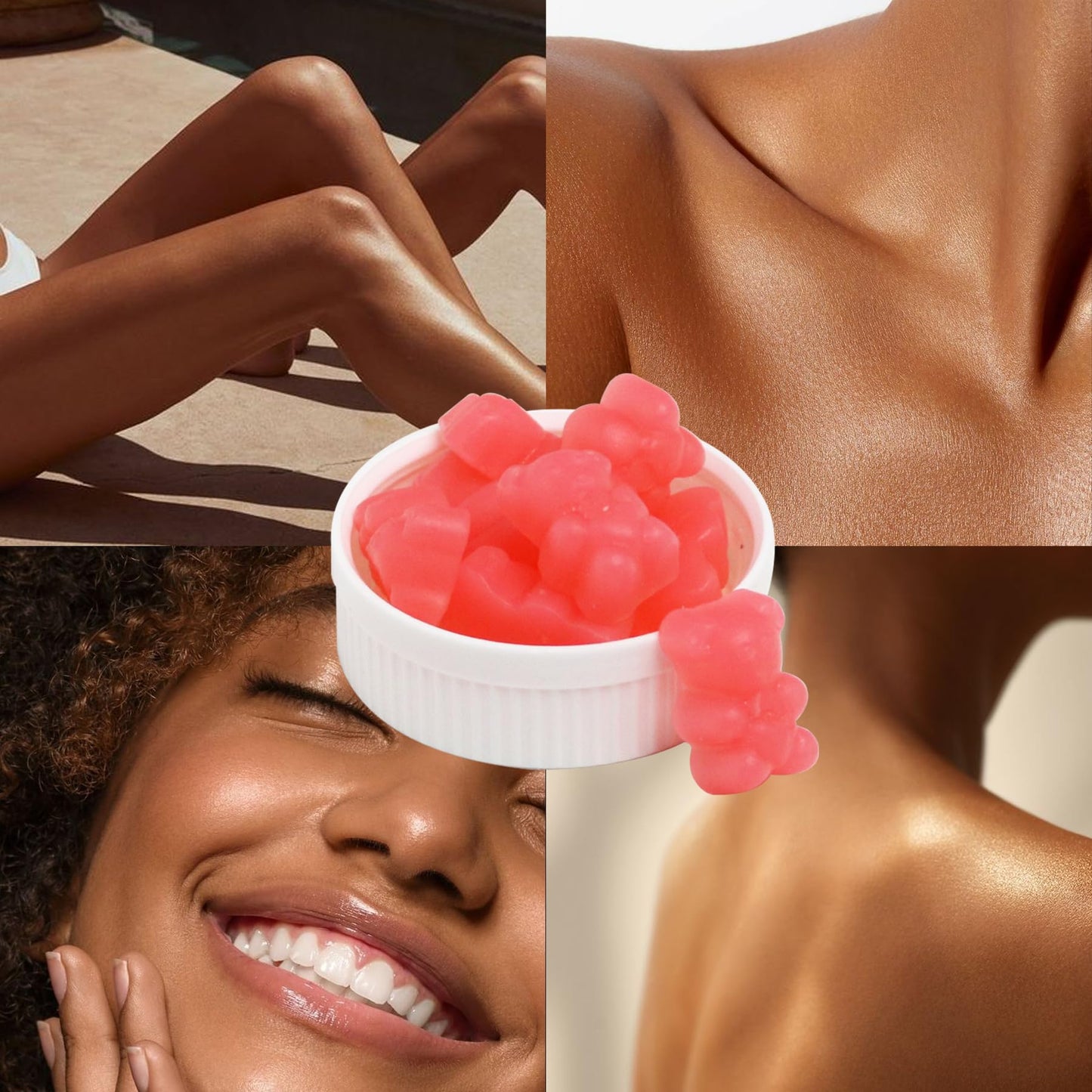 Auranic Bronze Bites Tanning 60 Gummies
