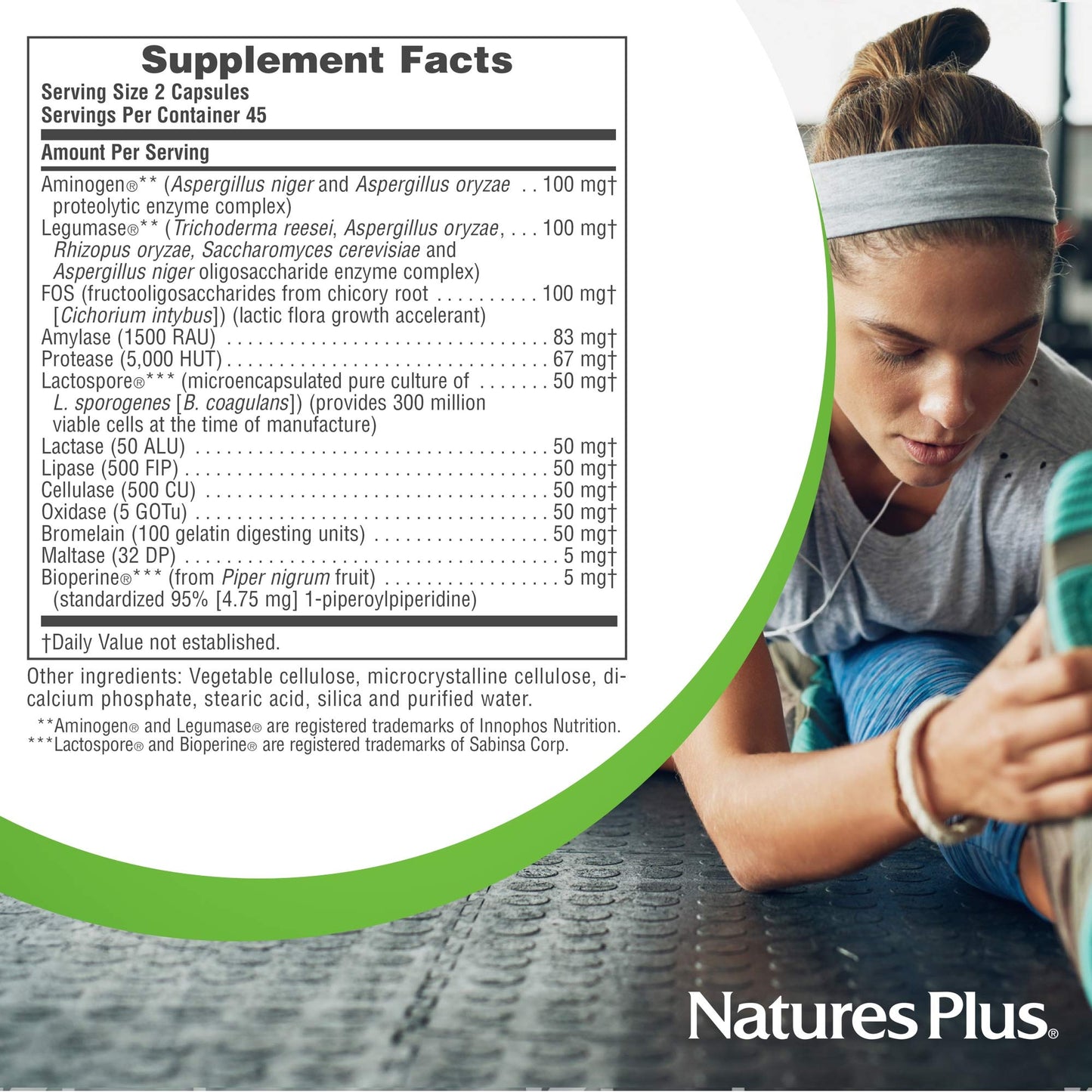 NaturesPlus Acti-Zyme 90 Capsules