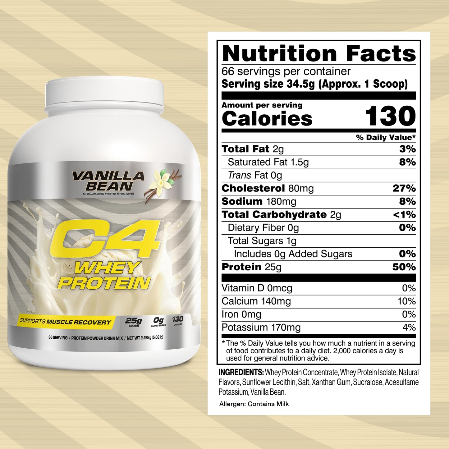 C4 Whey Protein Powder 81.6