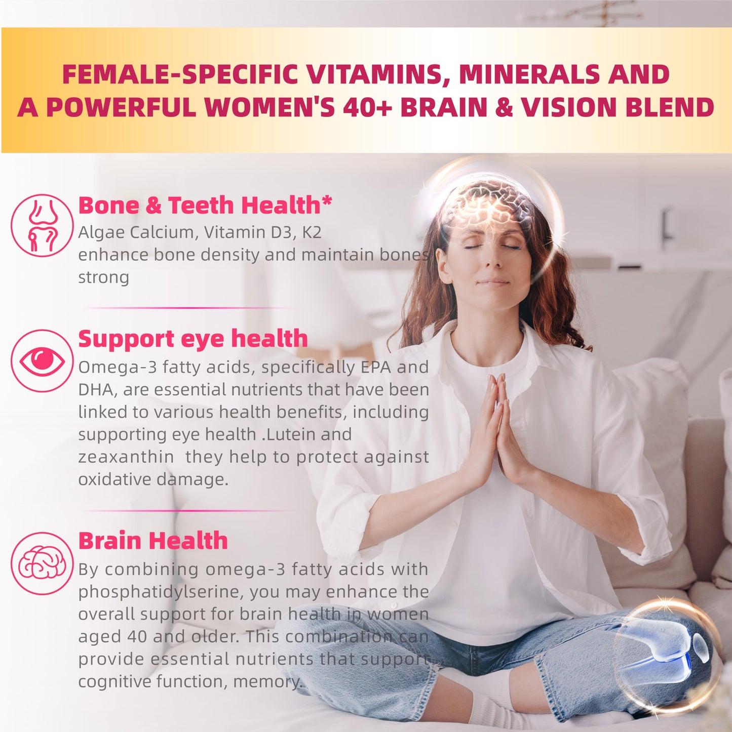 Lerinettia Multivitamin for Women Gummies 60 Count