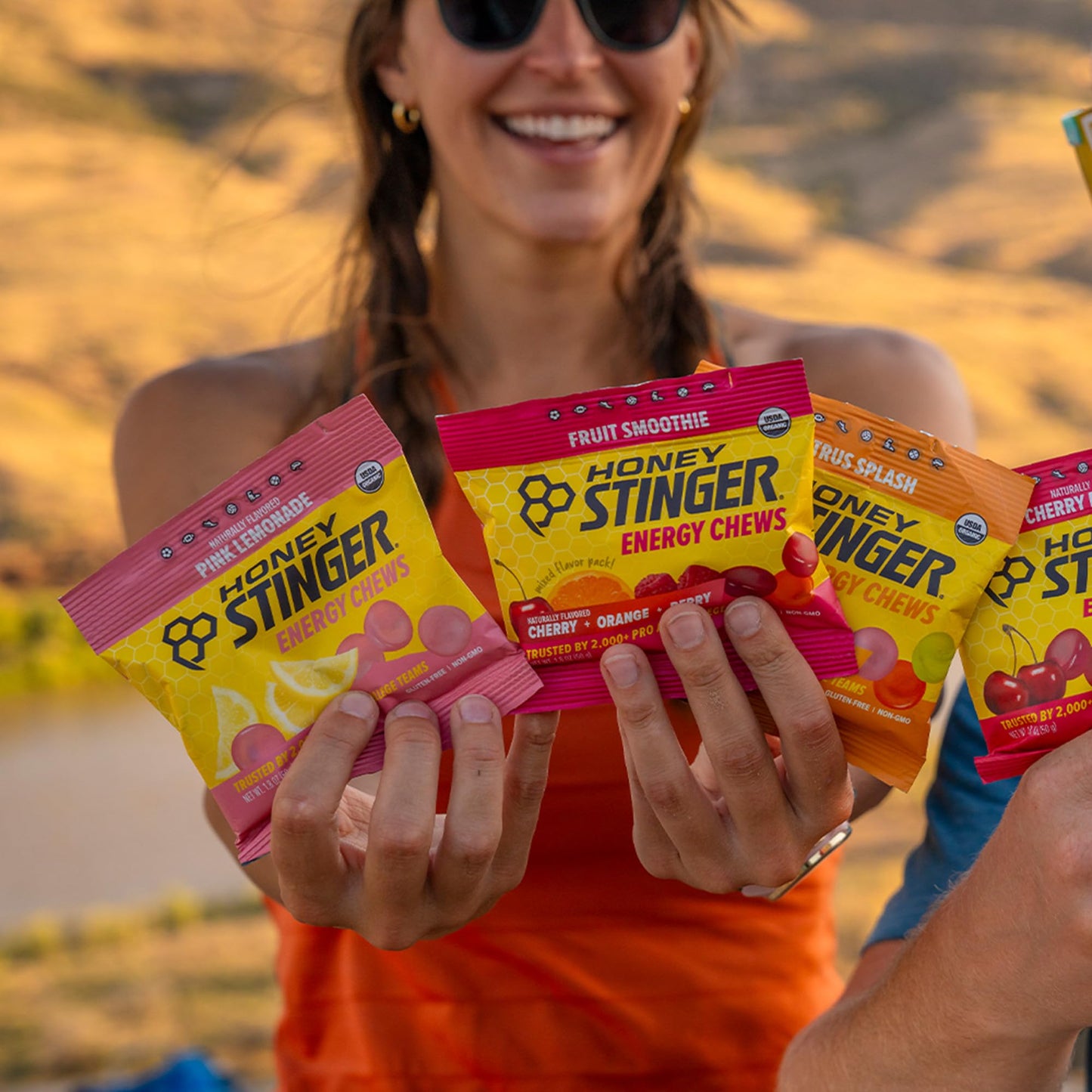 Honey Stinger Organic Energy Chews Variety Pack Gummy, 12 Count