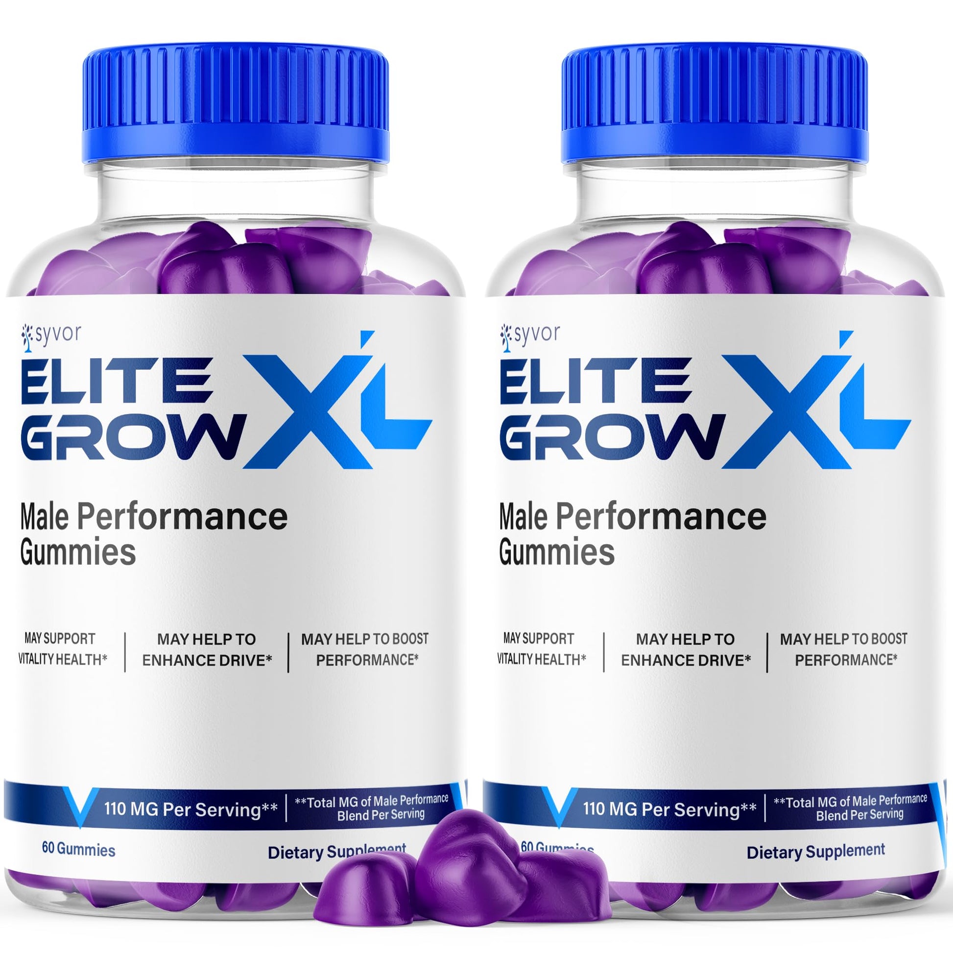 Syvor Elite Grow XL Gummies, 120 Gummies