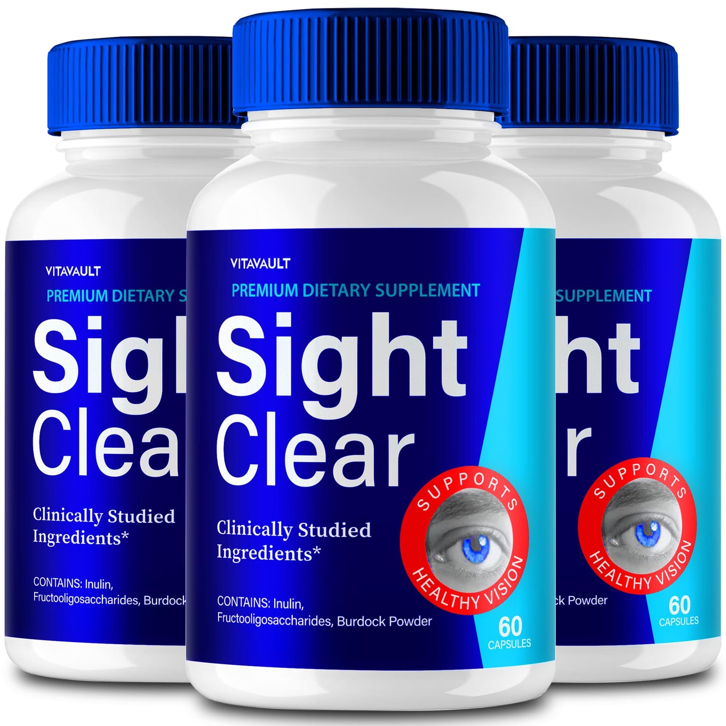 Vitavault Sight Clear Eye Supplement Capsules 180 Capsules