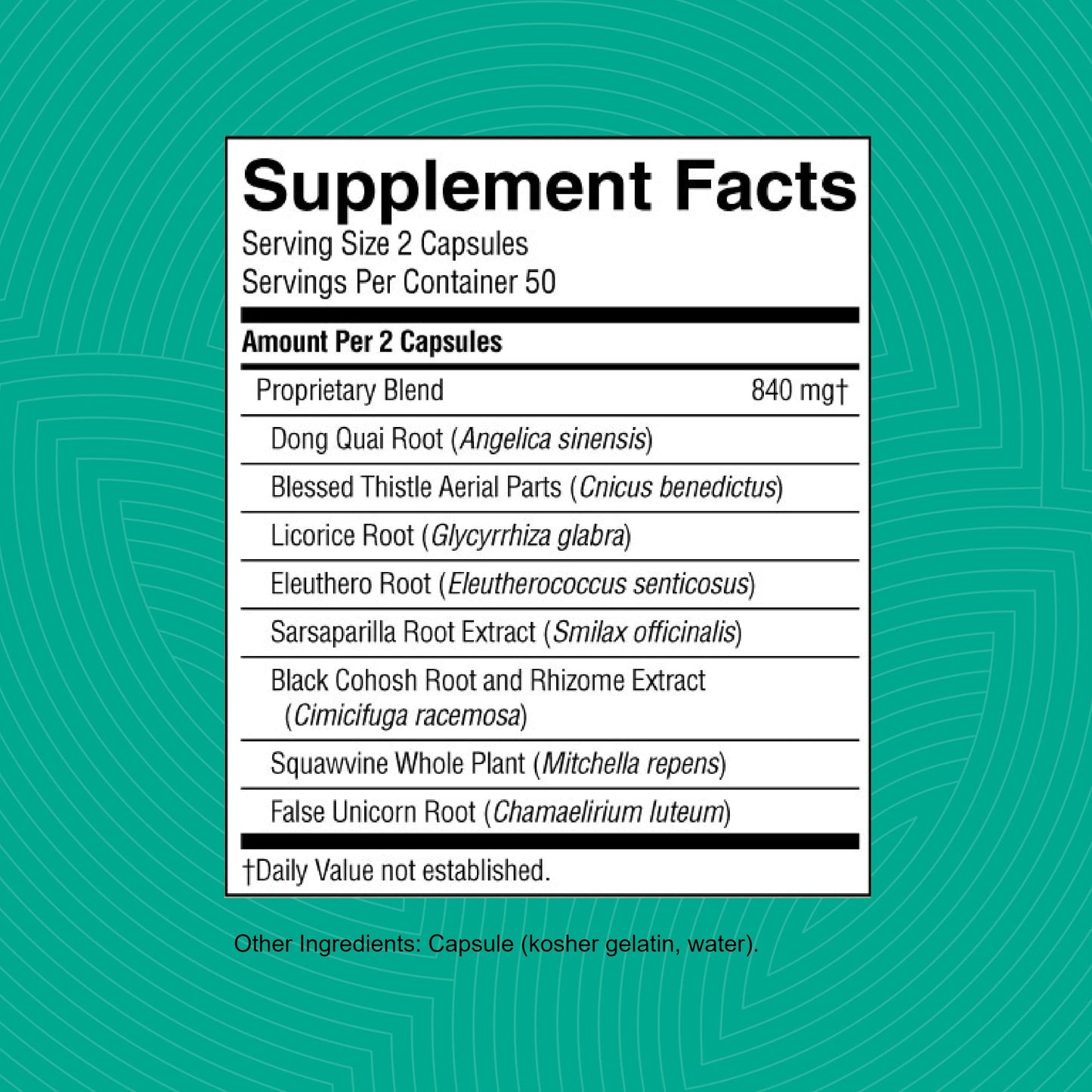 Nature's Sunshine C-X 100 Capsules