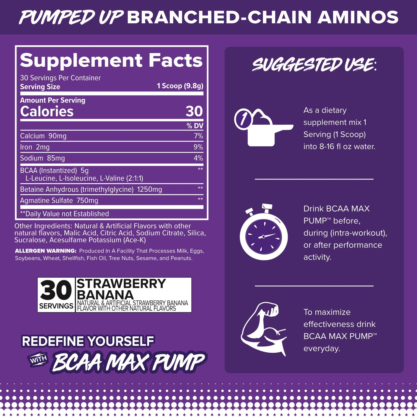 FINAFLEX BCAA MAX PUMP Powder 10.4 oz