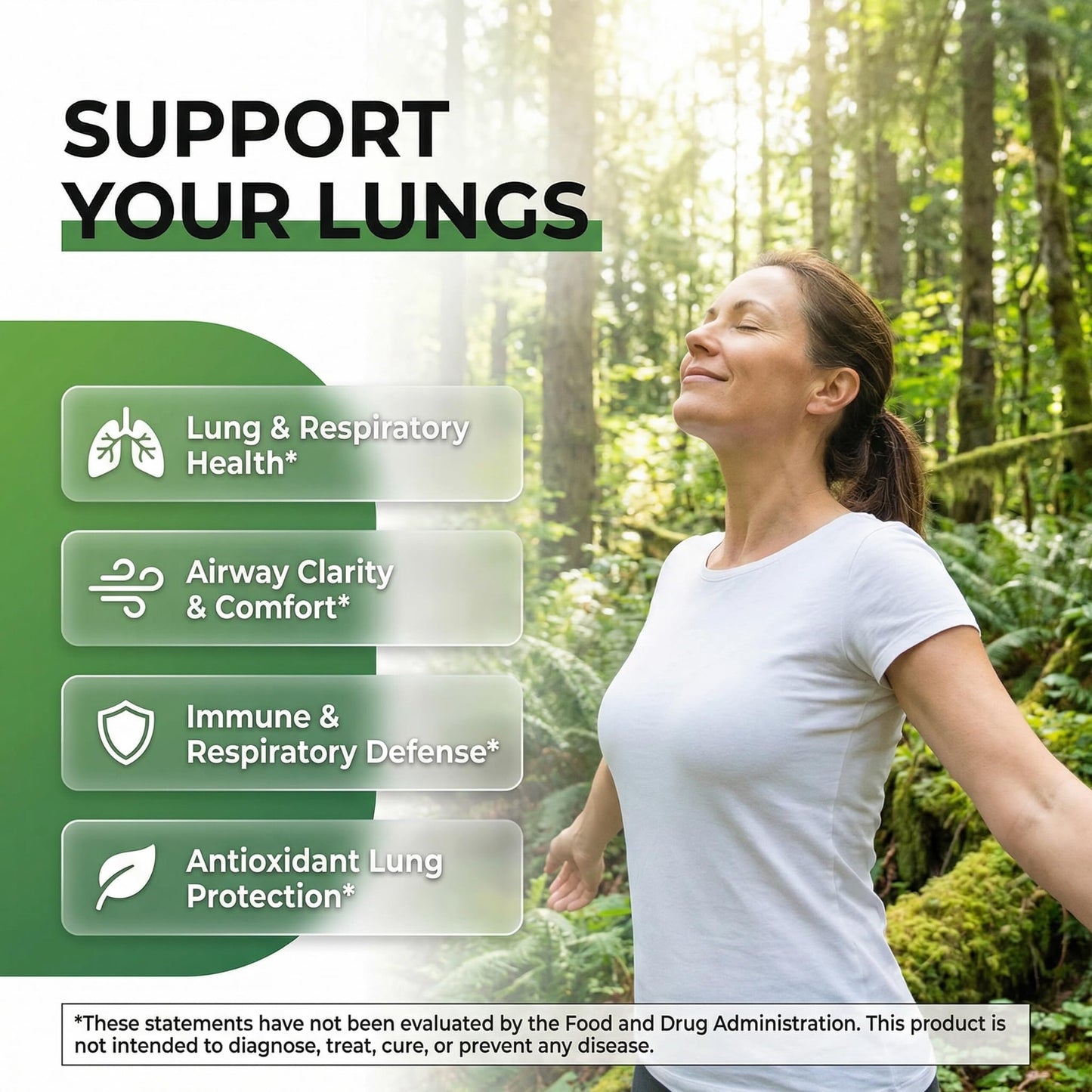 Clean Nutraceuticals Mullein Gummies for Lung Health Support, 60 Gummies