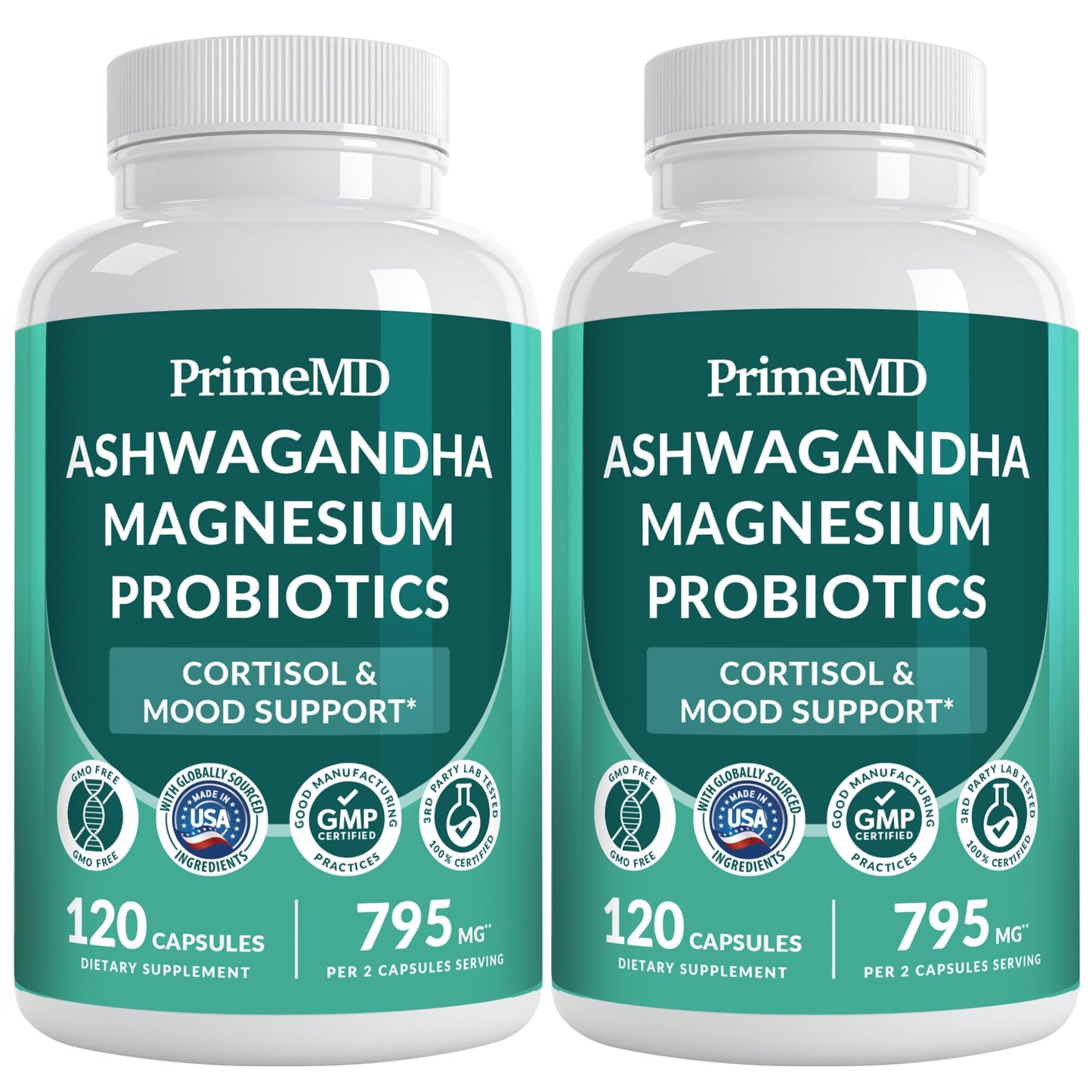 PrimeMD 5-in-1 Cortisol Support Capsules 240 Capsules