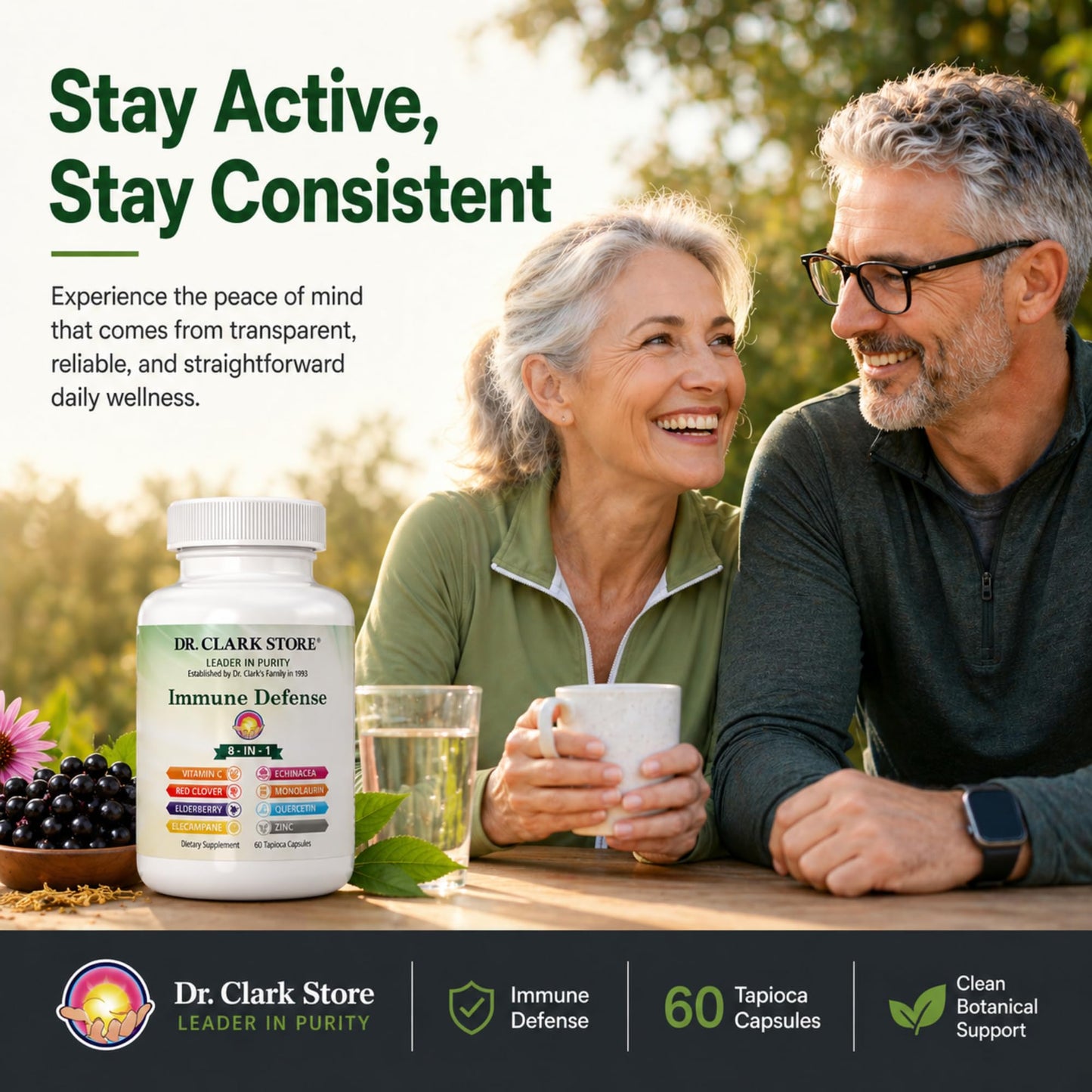 Dr Clark Store Immune Defense Capsules, 60 Count
