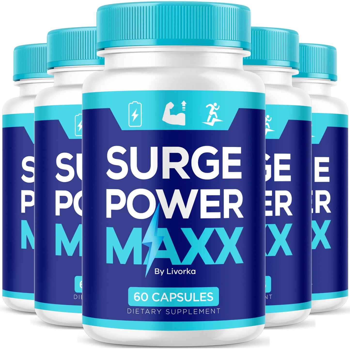 LIVORKA Surge Power Maxx Supplement for Men Capsules 300 Capsules