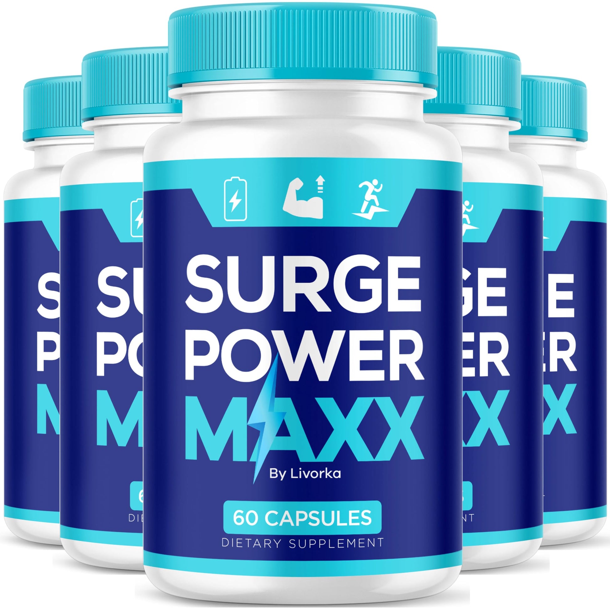 LIVORKA Surge Power Maxx Supplement for Men Capsules 300 Capsules