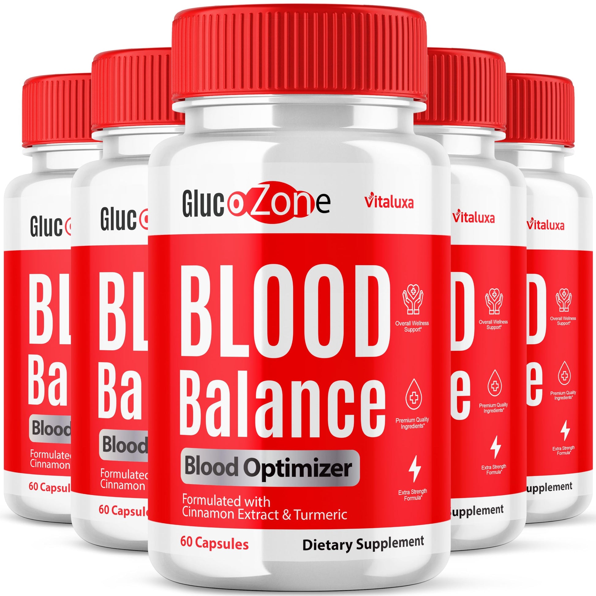 Vitaluxa GlucoZone Capsules, 300 ct