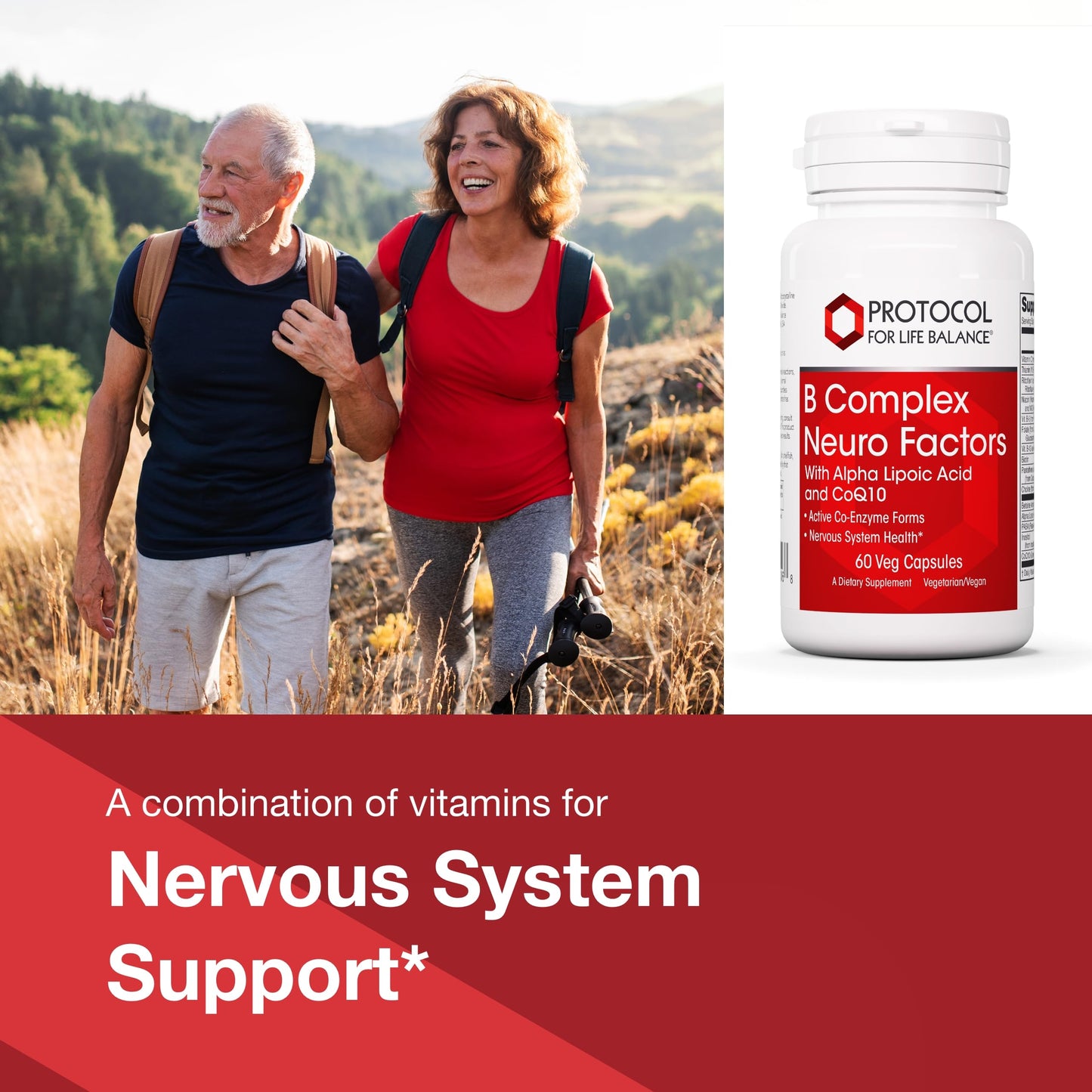 Protocol for Life Balance B Complex Neuro Factors 60 Capsules
