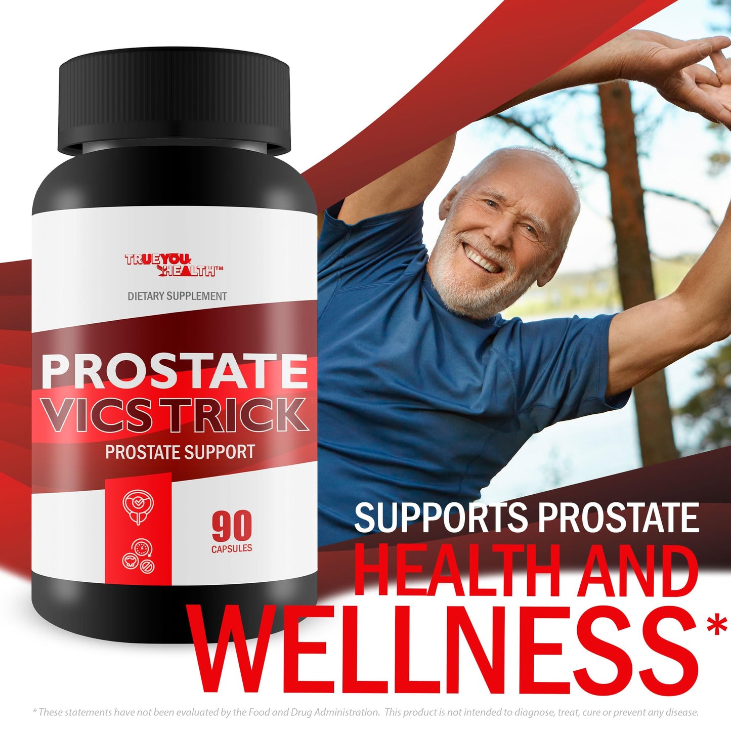 True You Health Prostate Vics Trick Capsule 90 Count