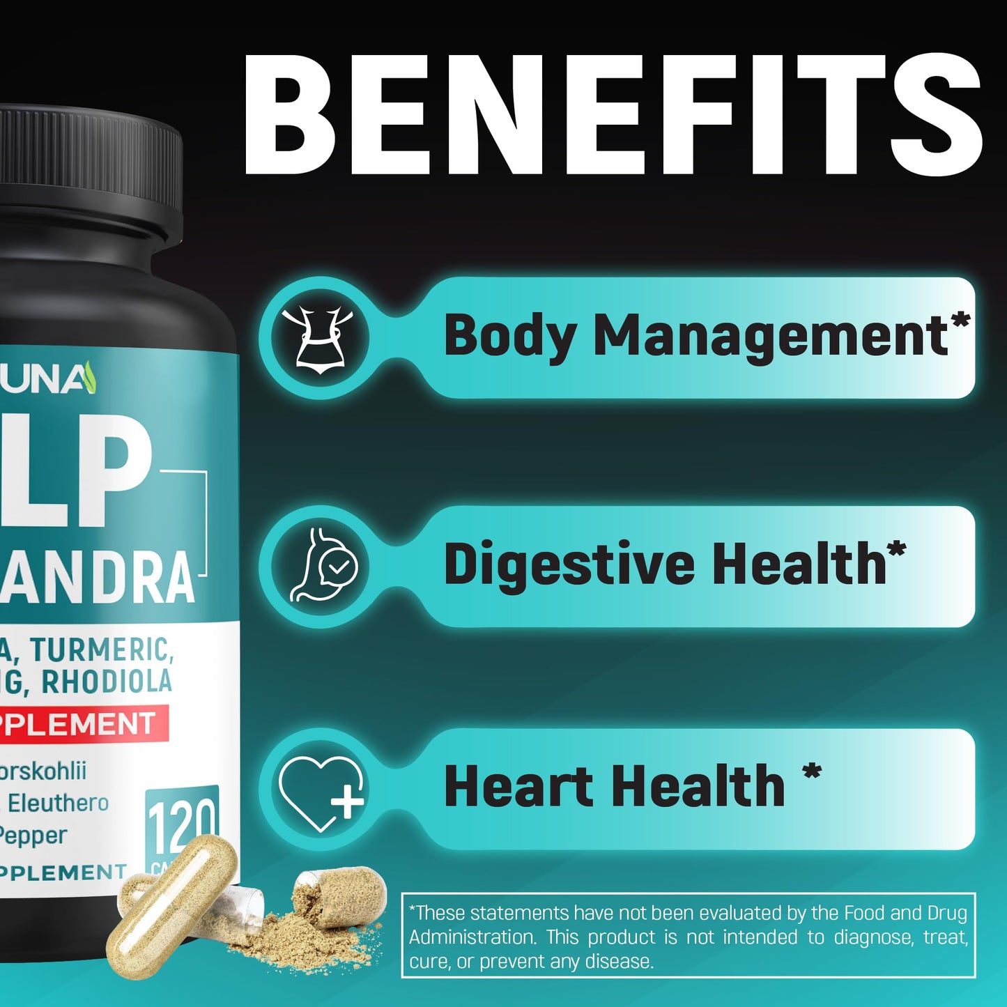 CIVIMUNA Kelp Extract Capsules, 120 Capsules