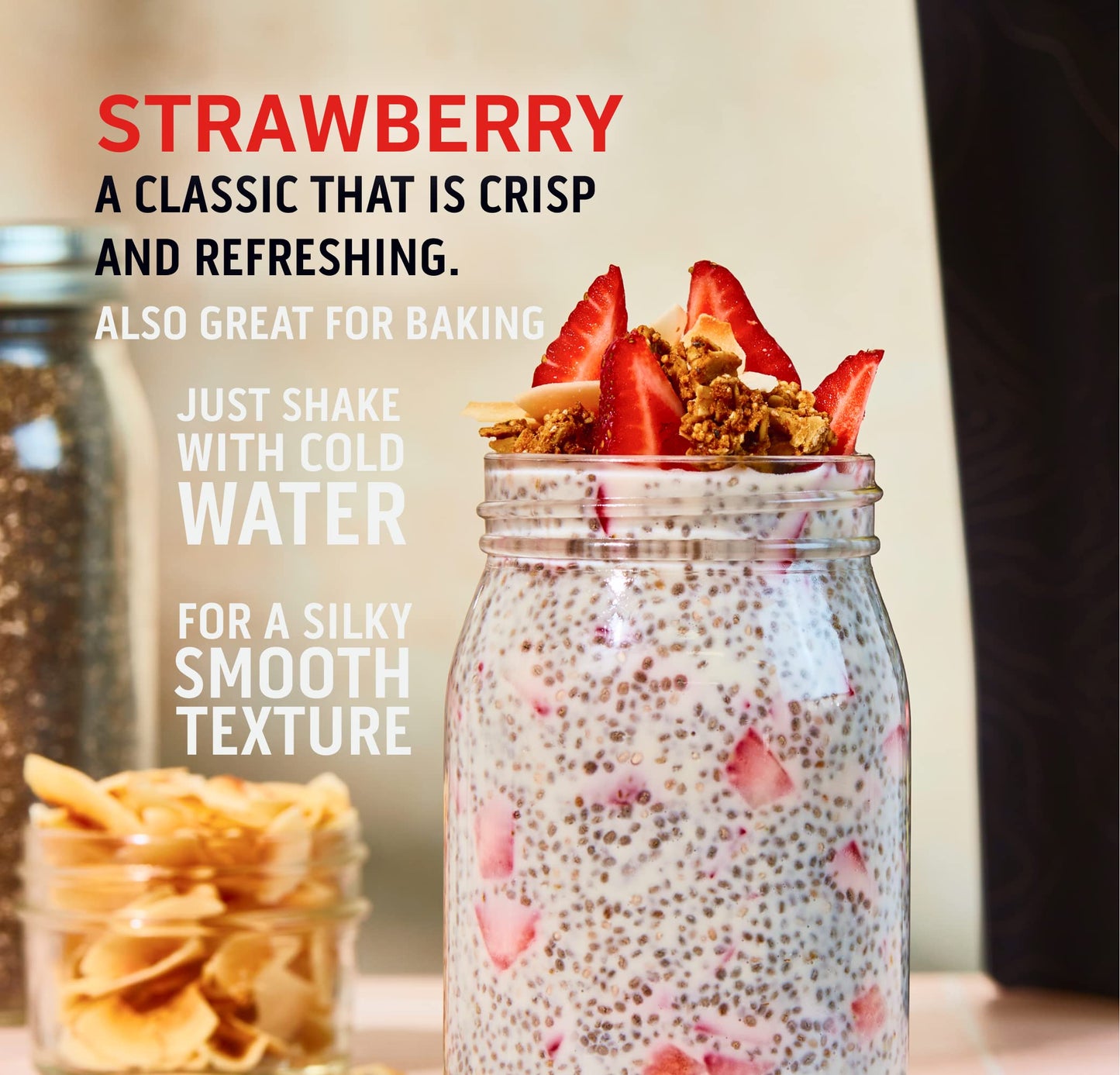 Ascent 100% Whey Protein Powder Strawberry 27.2 Servings