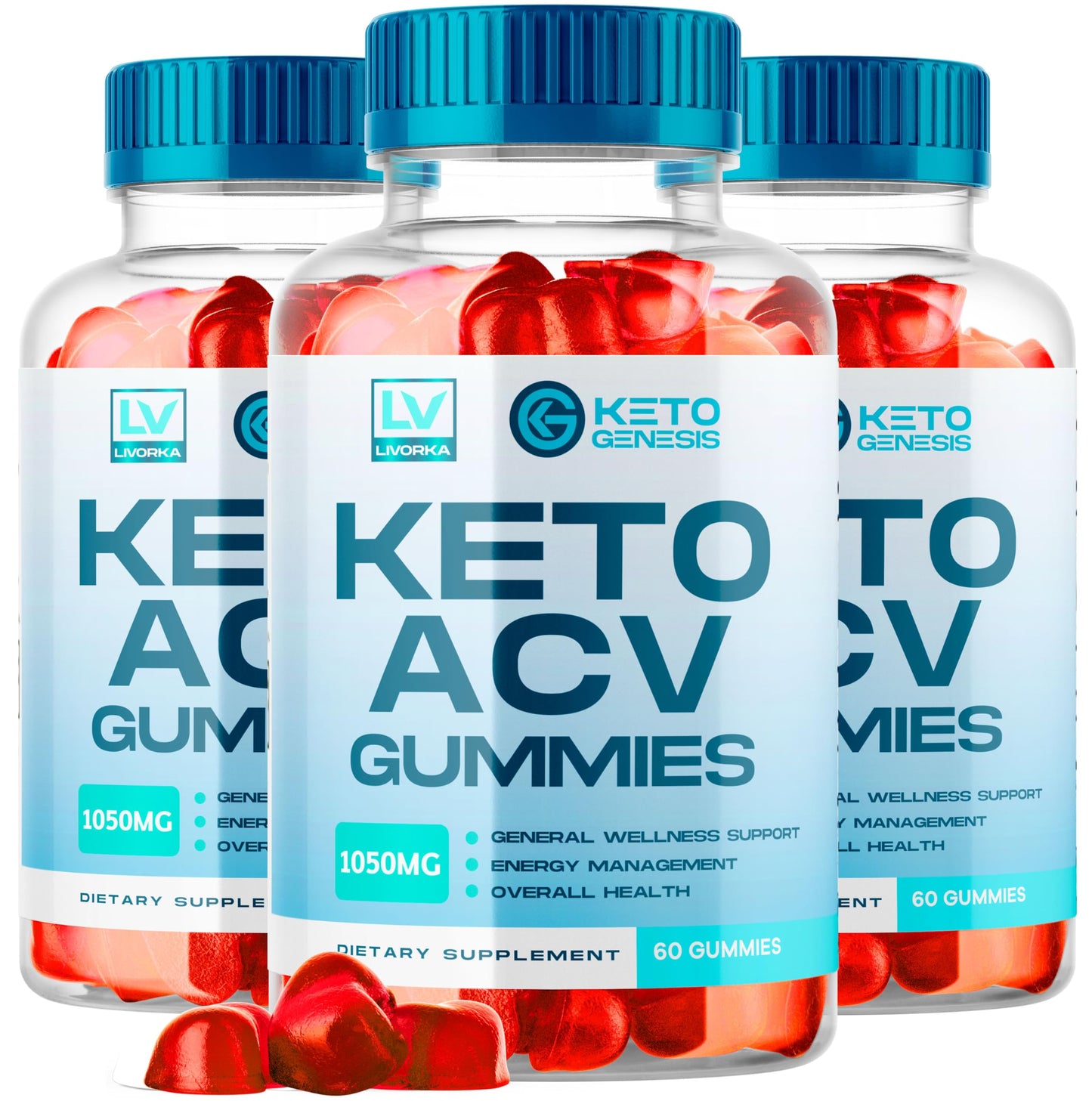 LIVORKA Keto Genesis ACV Gummies 180 Gummies