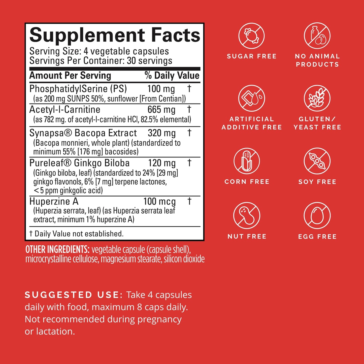 BRAINMD Dr Amen Brain & Memory Power MAX Capsules, 120