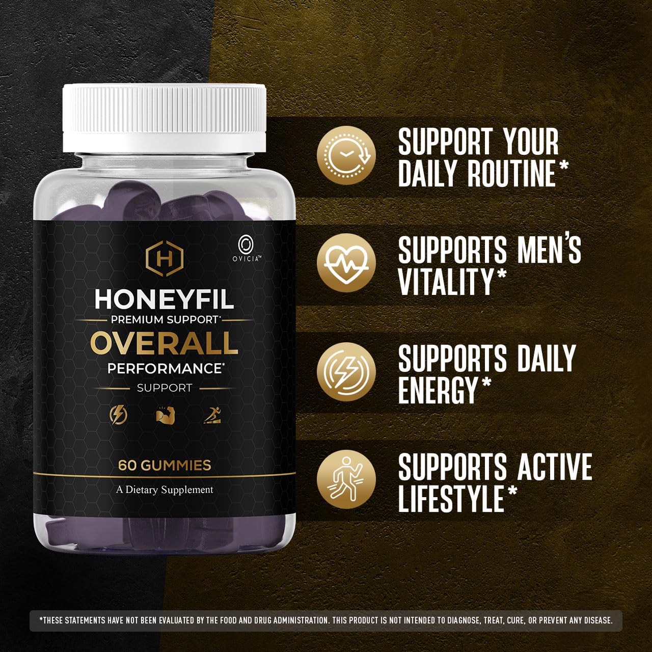 OVICIA Honeyfil Gummies 180 Gummies