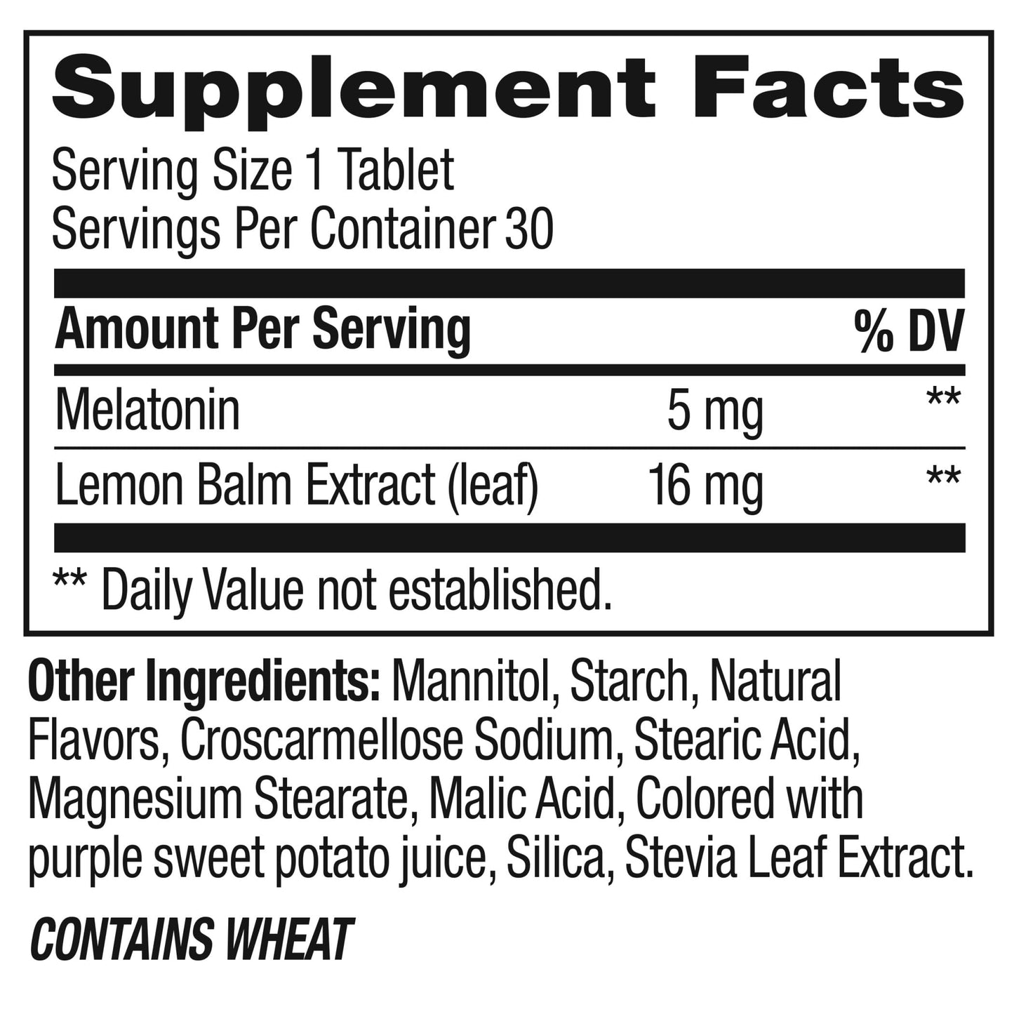 OLLY Extra Strength Sleep Fast Dissolve Tablets, 5mg Melatonin, Vegan, Strawberry, 30 Tablets